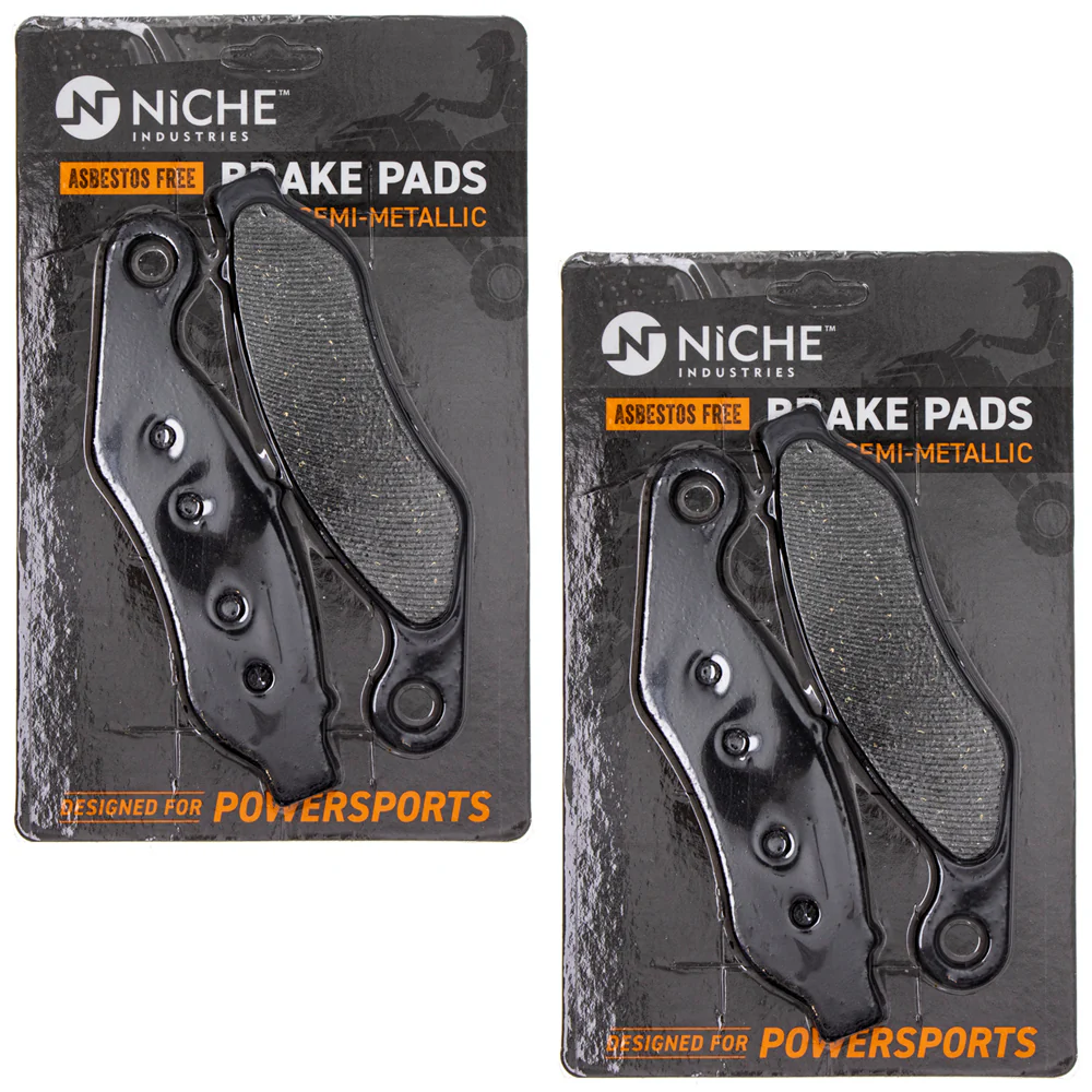 Front Semi-Metallic Brake Pad Set For Harley-Davidson 41300027 | 2-PACK