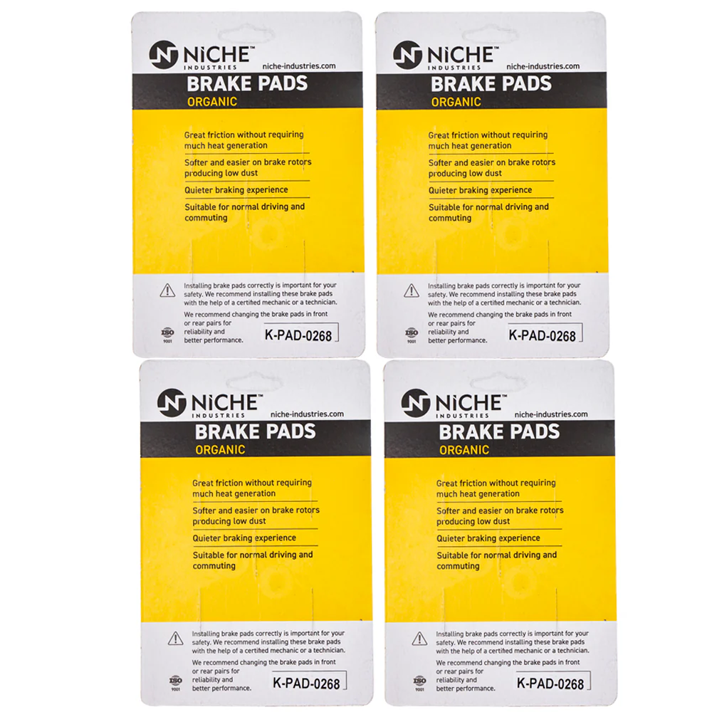 Brake Pad Set (Front & Rear) For KTM BMW Ducati T2021995 T2020692 613.4.075.1A 34-21-8-562-163 | 4-PACK - Image 2