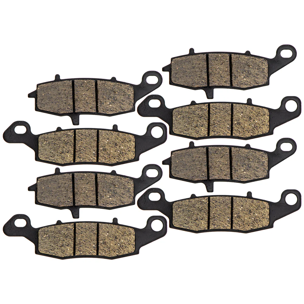 Brake Pad Set (Front & Rear) For Kawasaki Suzuki 43082-1248 43082-1246 43082-1237 43082-1235 | 4-PACK - Image 4