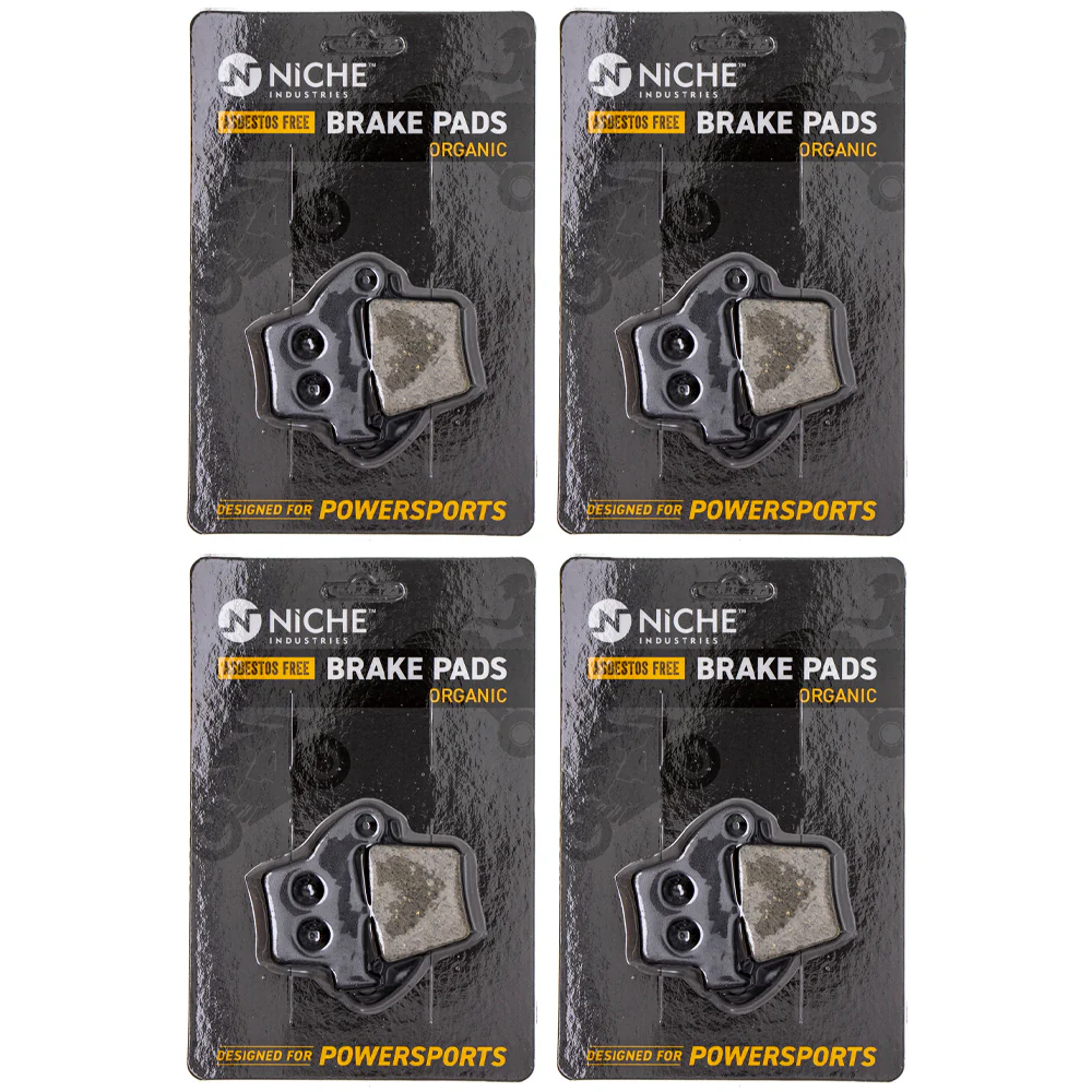Rear Brake Pads Set For Honda 06435-KZ4-J41 06435-KRN-712 06435-KRN-711 | 4-PACK