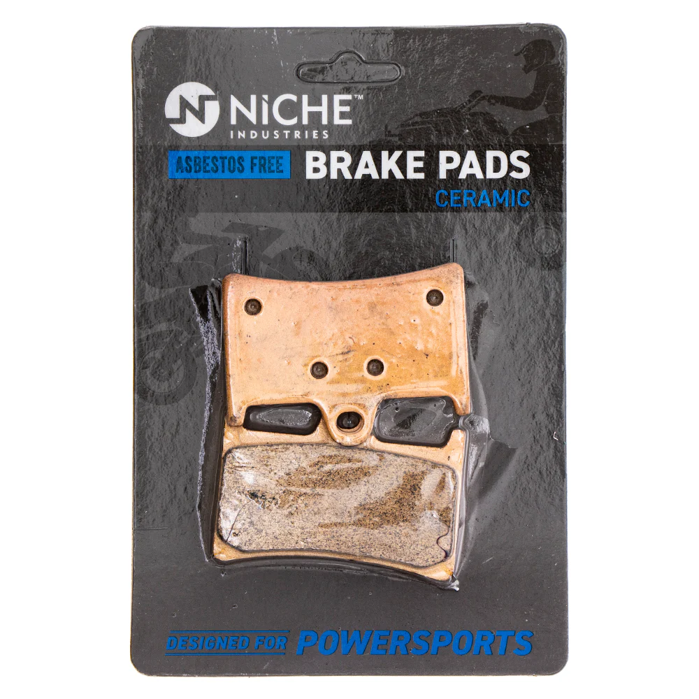 Front Ceramic Brake Pad Set For Yamaha 5VY-W0045-00-00 5SL-W0045-10-00 5SL-W0045-00-00
