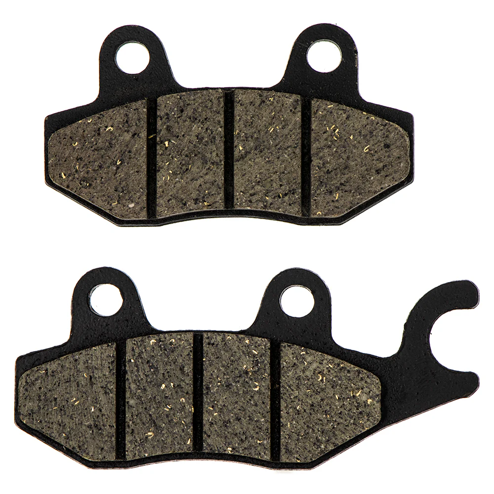Front Rear Organic Brake Pad Set For Kawasaki Suzuki 59100-05820 43082-Y010 43082-1238 43082-0128 - Image 4