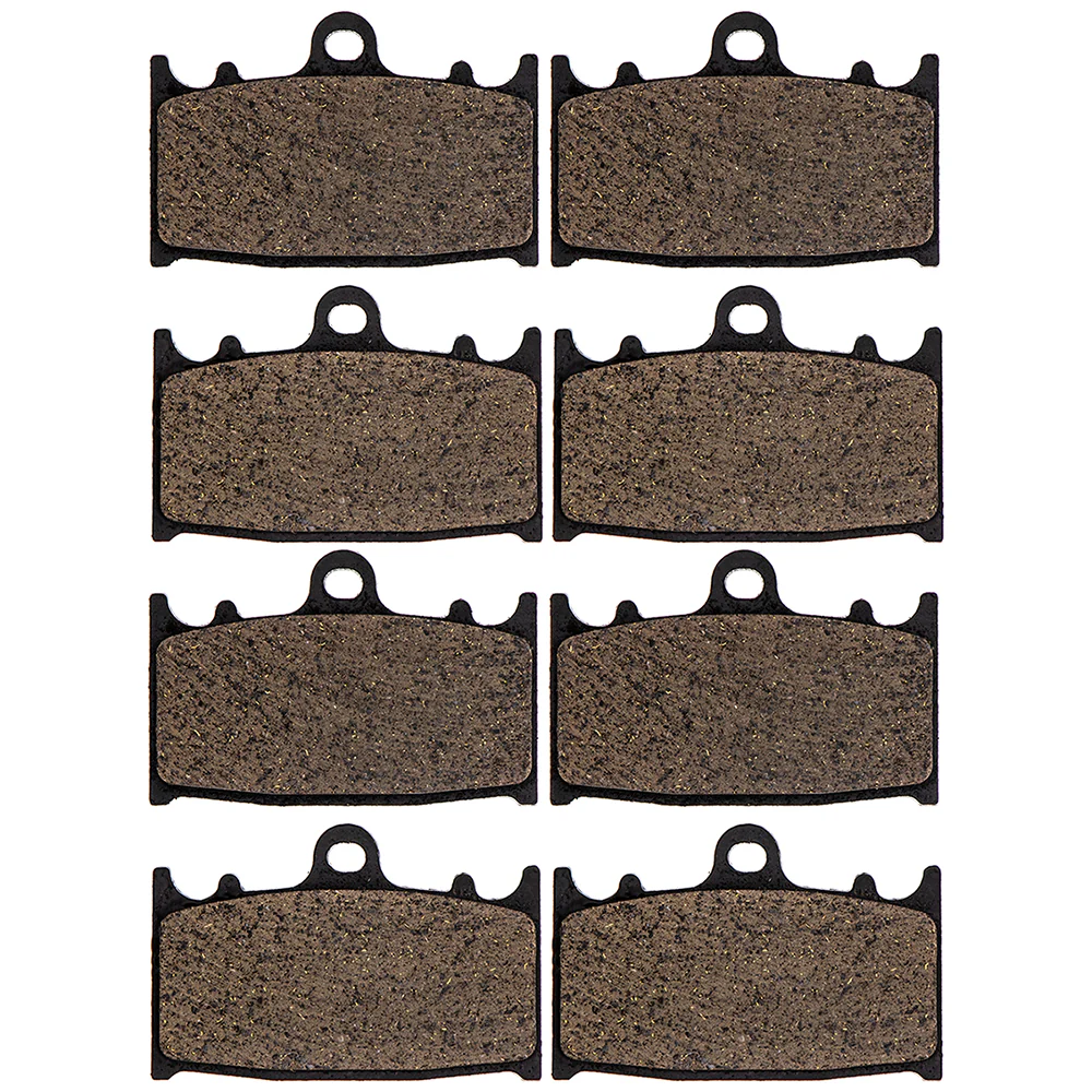 Brake Pad Set (Front & Rear) For Kawasaki Suzuki 59101-35810 59100-35880 43082-1142 43082-1120 | 4-PACK - Image 4
