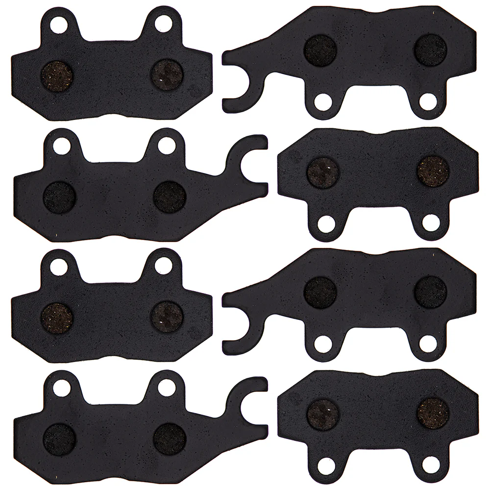 Organic Brake Pad Set For Triumph T2025045 T2022955 2020071-T0301 2020071T0301 | 4-PACK - Image 3