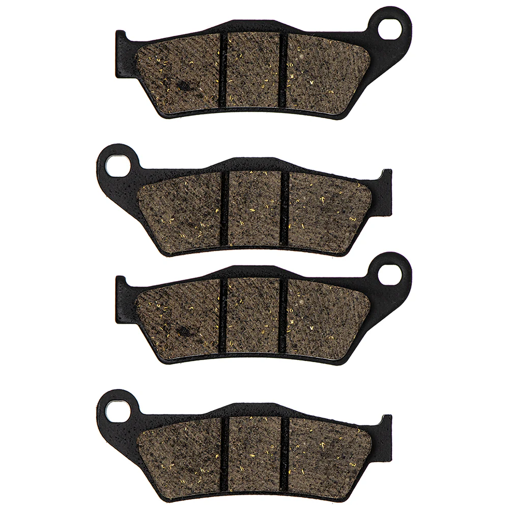 Rear Organic Brake Pad Set For BMW 34-21-8-541-388 34218541388 34217671881 | 2-PACK - Image 4