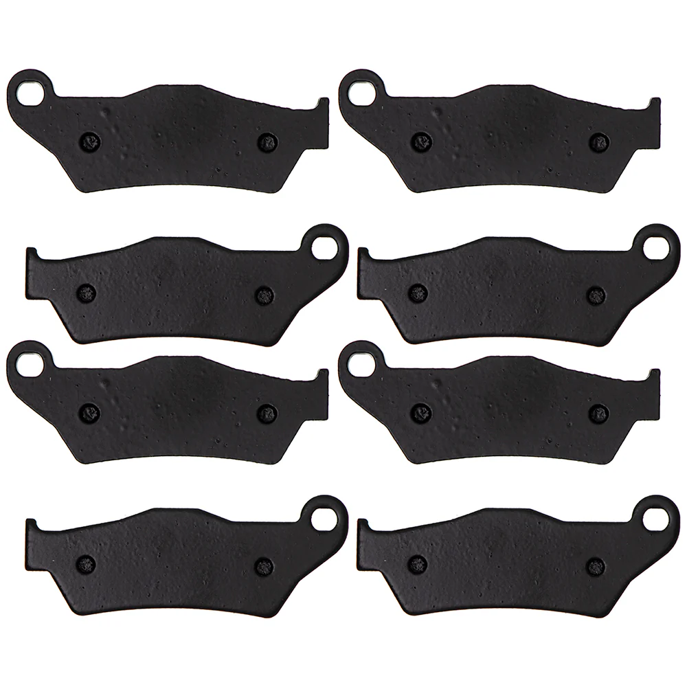 Rear Organic Brake Pad Set For BMW 34-21-8-541-388 34218541388 34217671881 | 4-PACK - Image 3