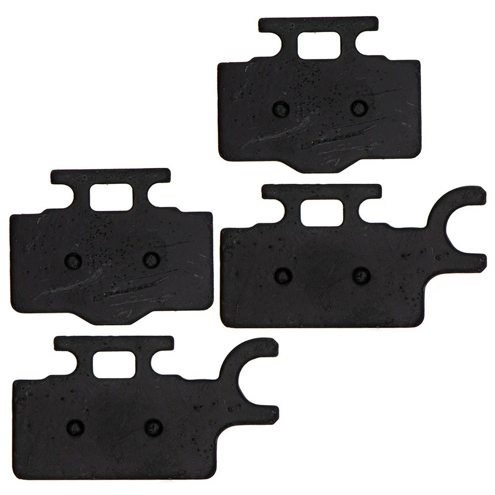 Front Organic Brake Pad Set For Kawasaki 43082-1242 43082-0042 | 2-PACK - Image 3
