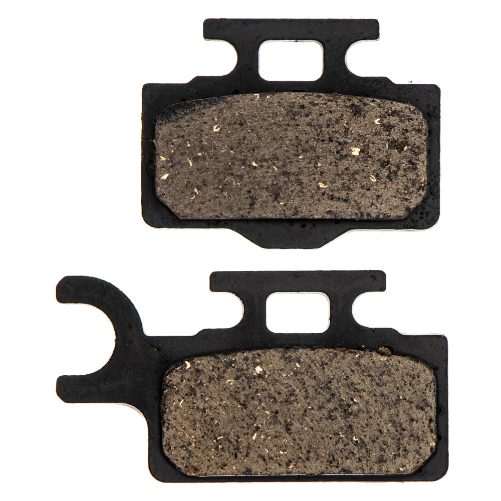 Front Organic Brake Pad Set For Kawasaki 43082-1242 43082-0042 - Image 4