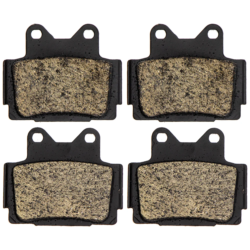Rear Organic Brake Pad Set For Yamaha 51L-W0046-02-00 51L-W0046-01-00 4AP-W0046-00-00 | 2-PACK - Image 4