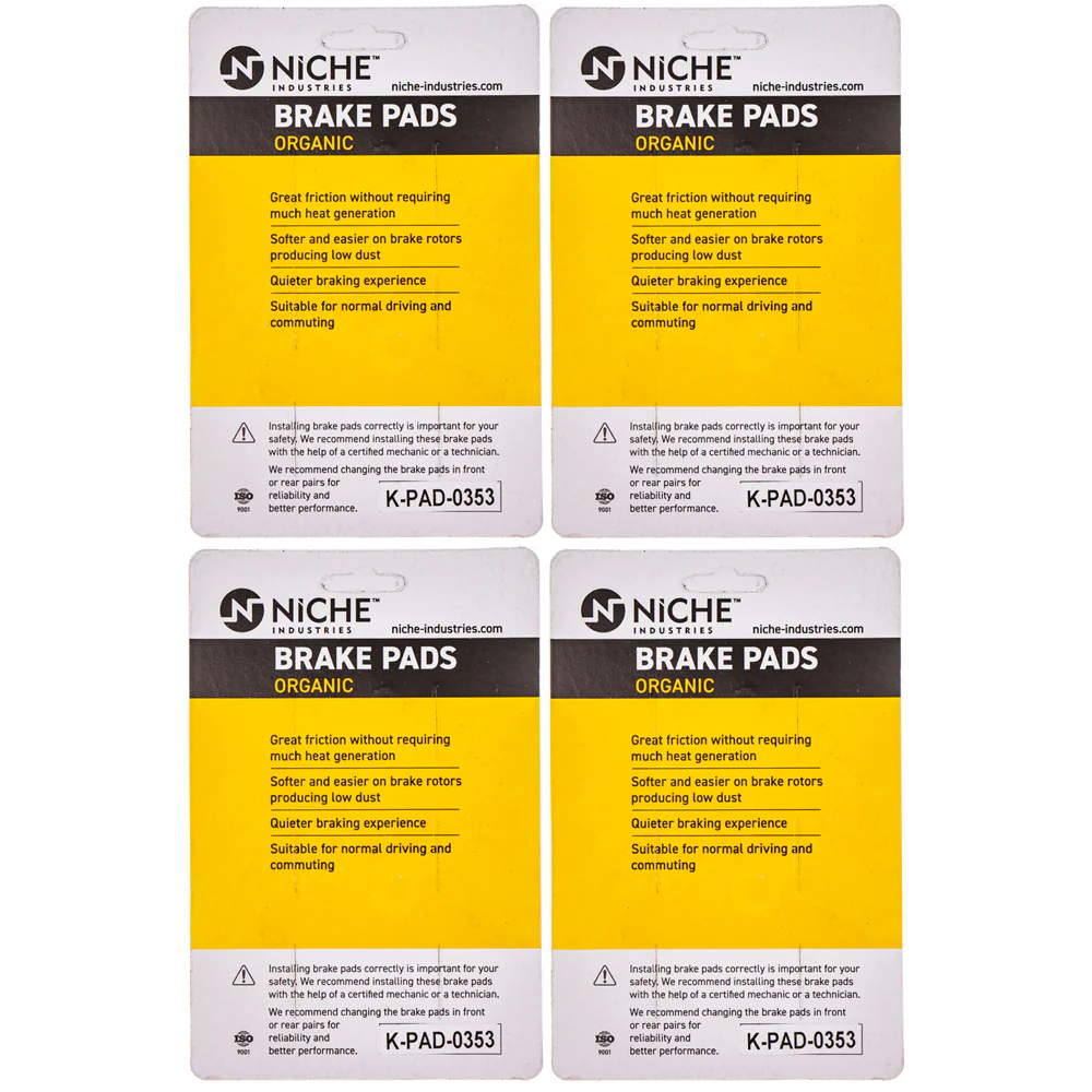 Rear Brake Pads Set For Triumph T2020560 T2020072 | 4-PACK - Image 2