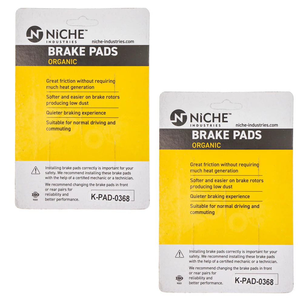 Rear Brake Pads Set For Yamaha 1WD-25806-00-00 | 2-PACK - Image 2