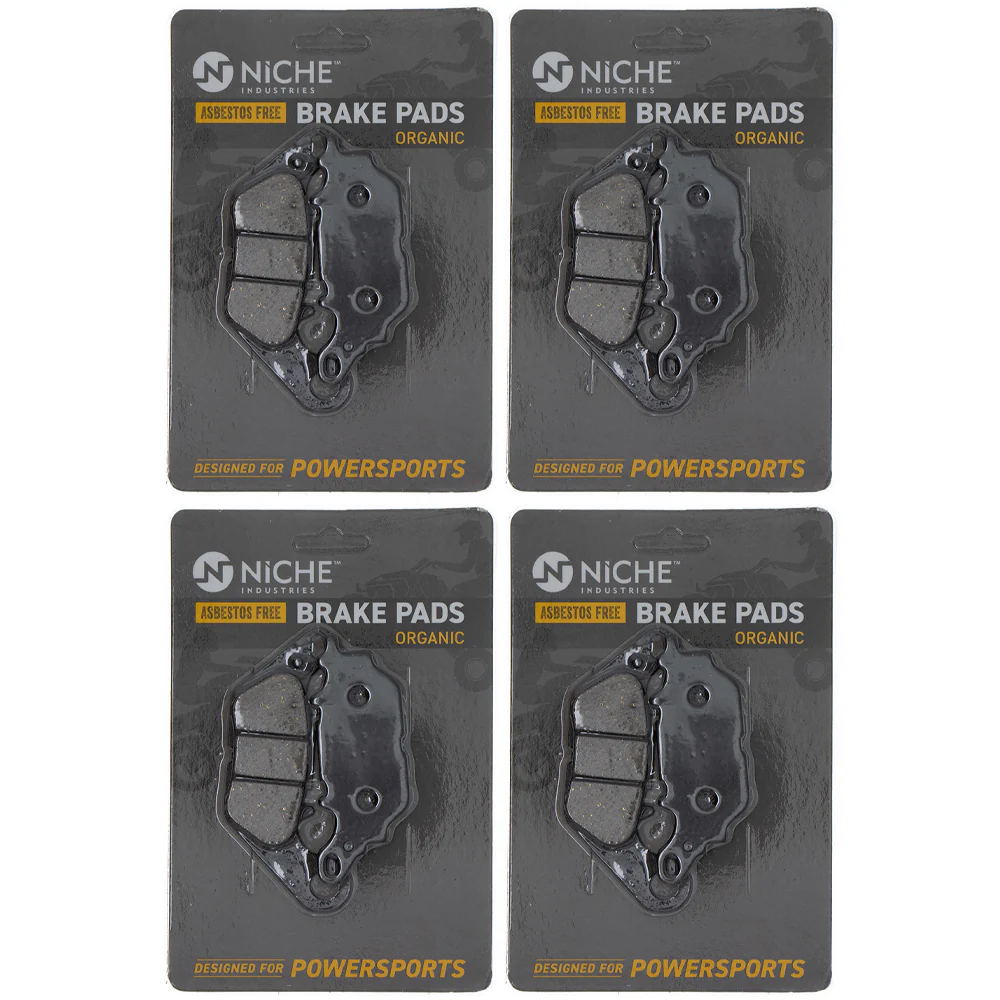 Rear Brake Pads Set For Yamaha 1WD-25806-00-00 | 4-PACK