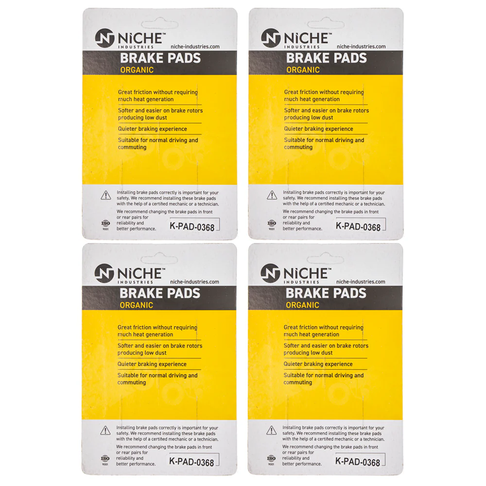 Rear Brake Pads Set For Yamaha 1WD-25806-00-00 | 4-PACK - Image 2
