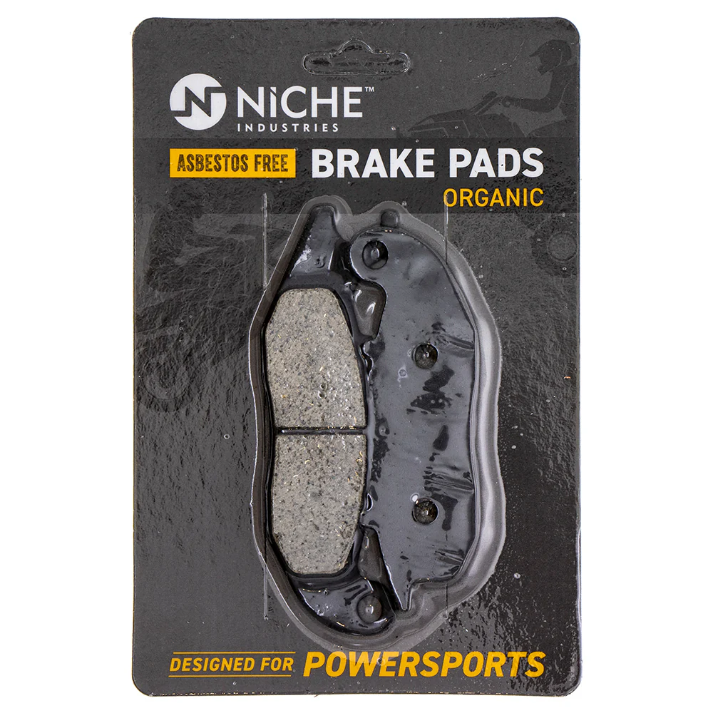 Front Organic Brake Pad Set For Honda 06451-KZZ-902 06451-KZZ-901