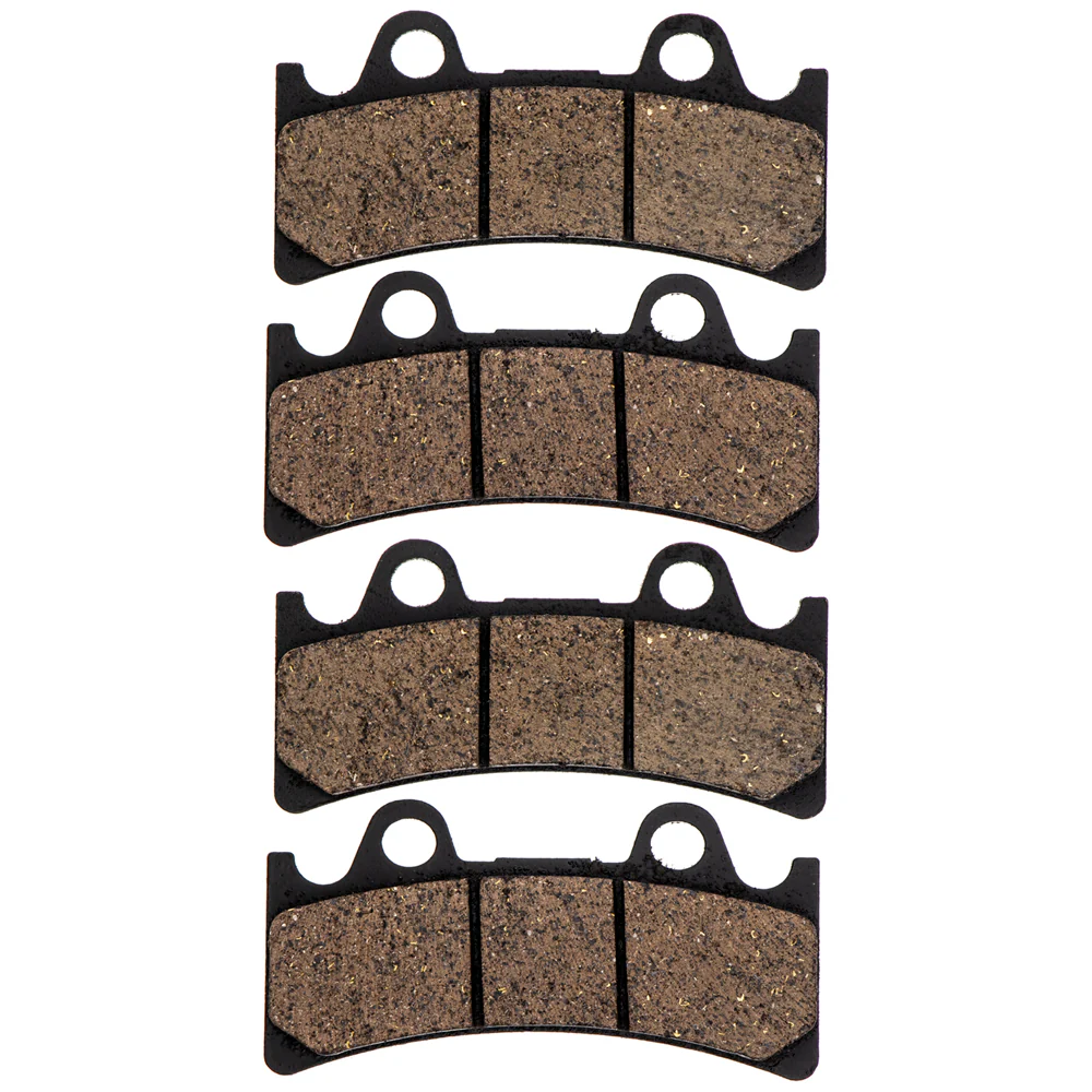 Front Organic Brake Pad Set For Yamaha 4FM-W0045-30-00 4FM-W0045-20-00 4FM-W0045-10-00 | 2-PACK - Image 4