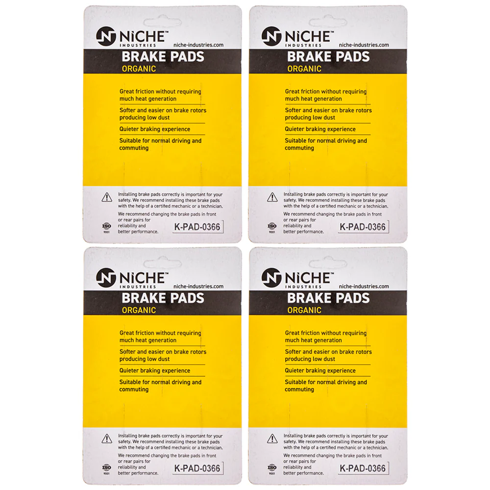 Front Brake Pads Set For Yamaha 1WD-25805-00-00 | 4-PACK - Image 2