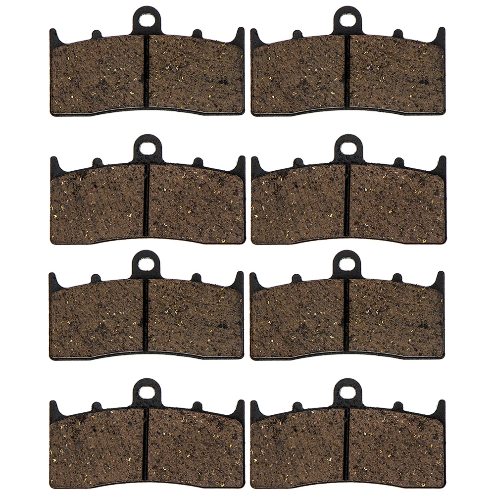 Front Organic Brake Pad Set For BMW 34-11-7-728-945 34117728945 | 4-PACK - Image 4