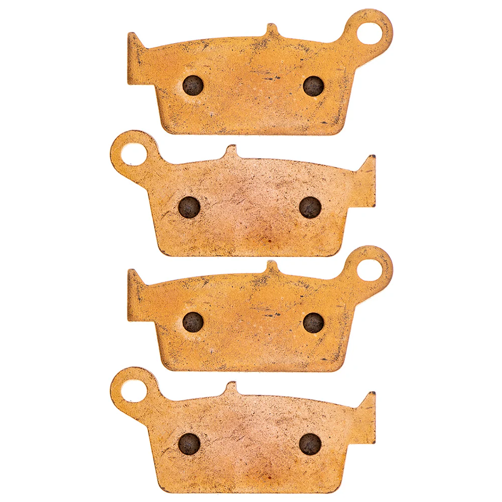 Rear Ceramic Brake Pad Set For Honda Kawasaki Yamaha 431A0-KS6-710 431A0-KS6-700 43105-MY6-415 | 2-PACK - Image 3