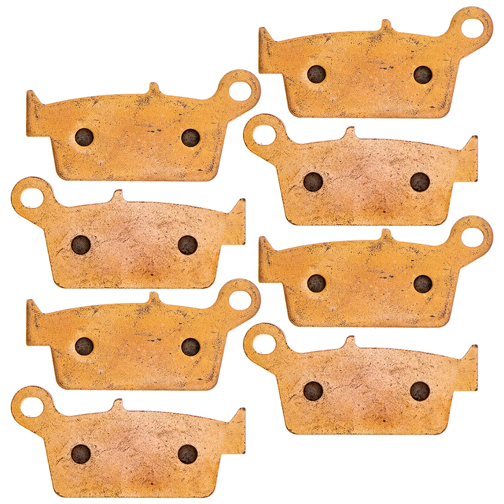 Rear Ceramic Brake Pad Set For Honda Kawasaki Yamaha 431A0-KS6-710 431A0-KS6-700 43105-MY6-415 | 4-PACK - Image 3