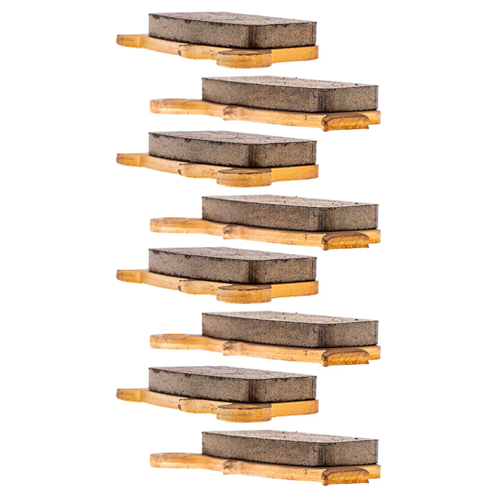 Rear Ceramic Brake Pad Set For Honda Kawasaki Yamaha 431A0-KS6-710 431A0-KS6-700 43105-MY6-415 | 4-PACK - Image 5