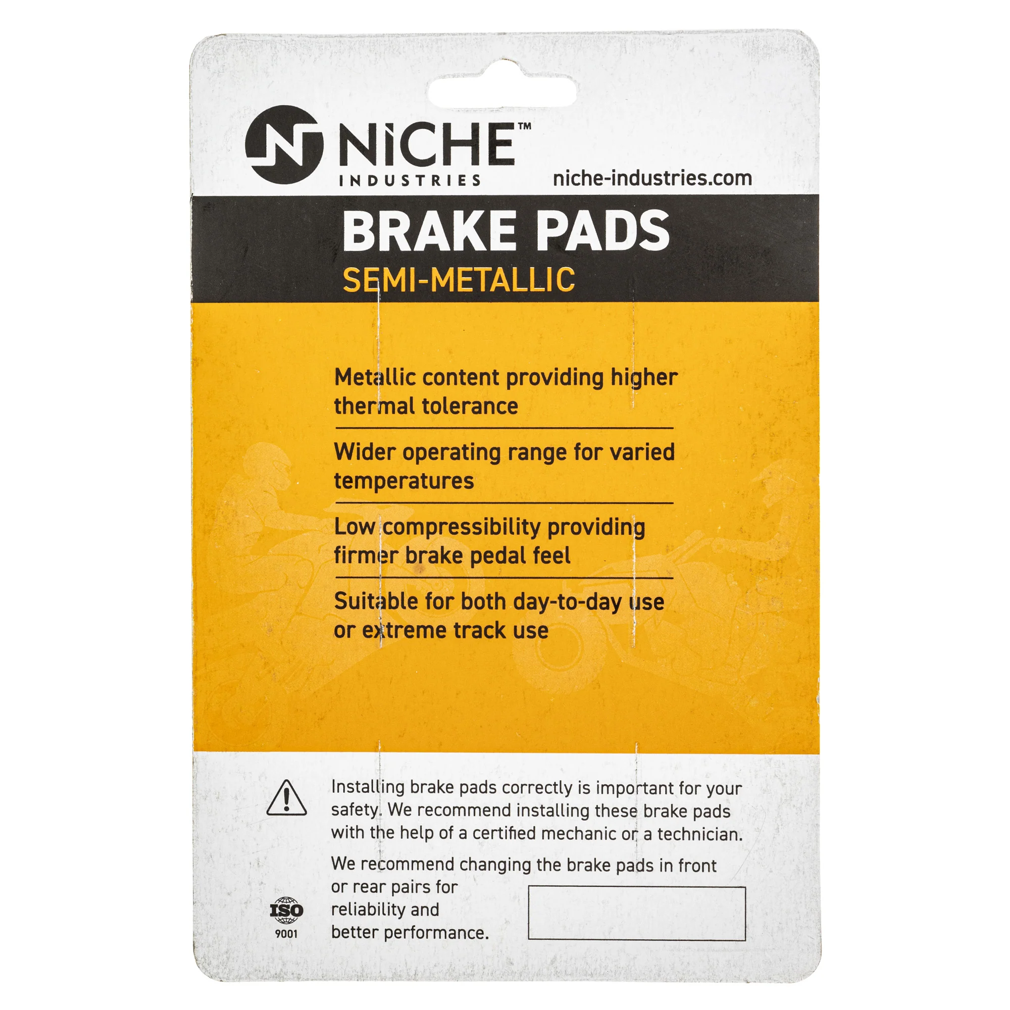 Front Semi-Metallic Brake Pad Set For Yamaha Honda Triumph T2021221 451A2-147-672 431A0-131-670 | 2-PACK - Image 3