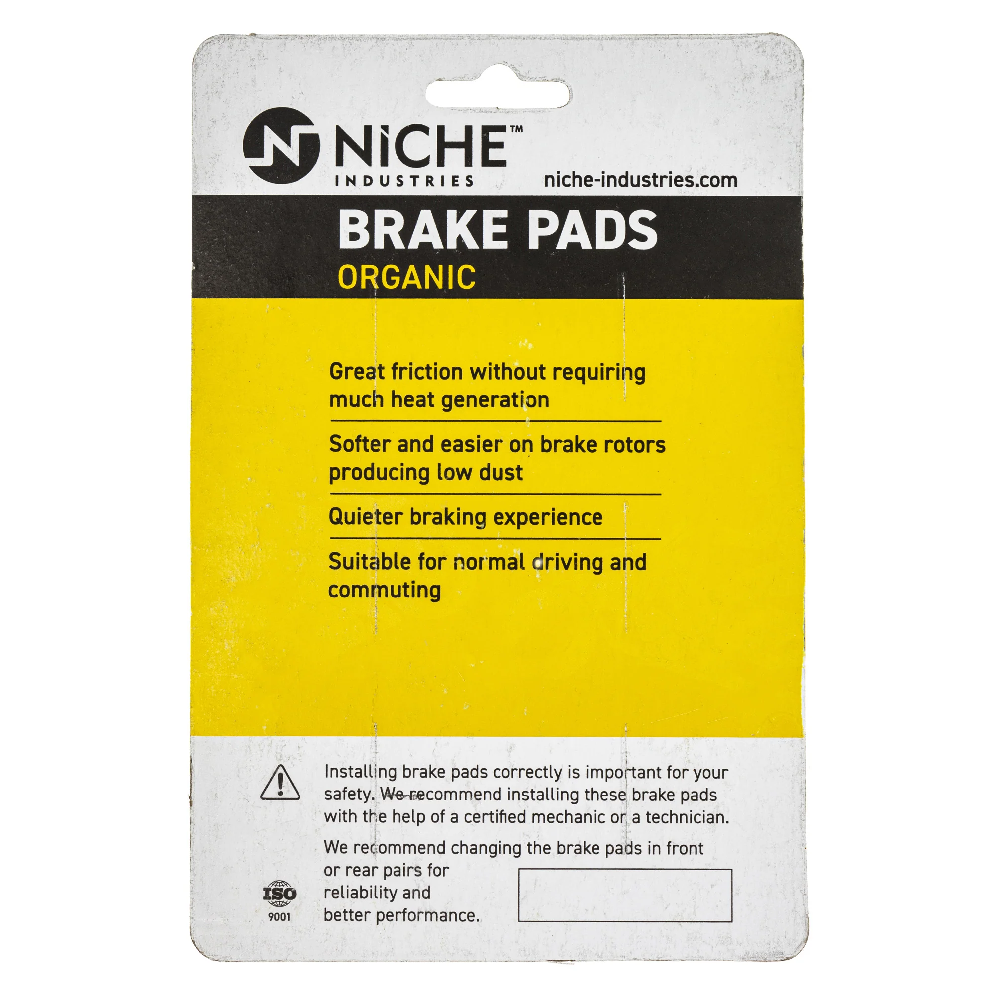 Front Brake Pads Set For Yamaha 5LB-W0045-01-00 5LB-W0045-00-00 4JG-W0045-00-00 3C5-W0045-00-00 | 2-PACK - Image 3