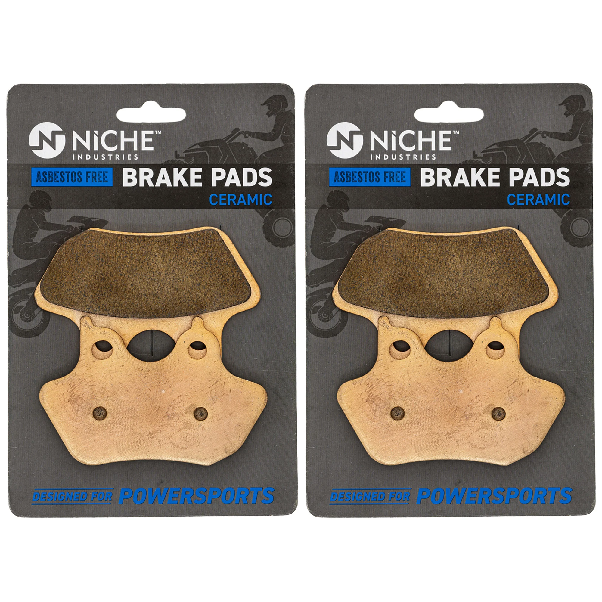 Brake Pad Set For Harley-Davidson 44082-00E | 2-PACK - Image 2