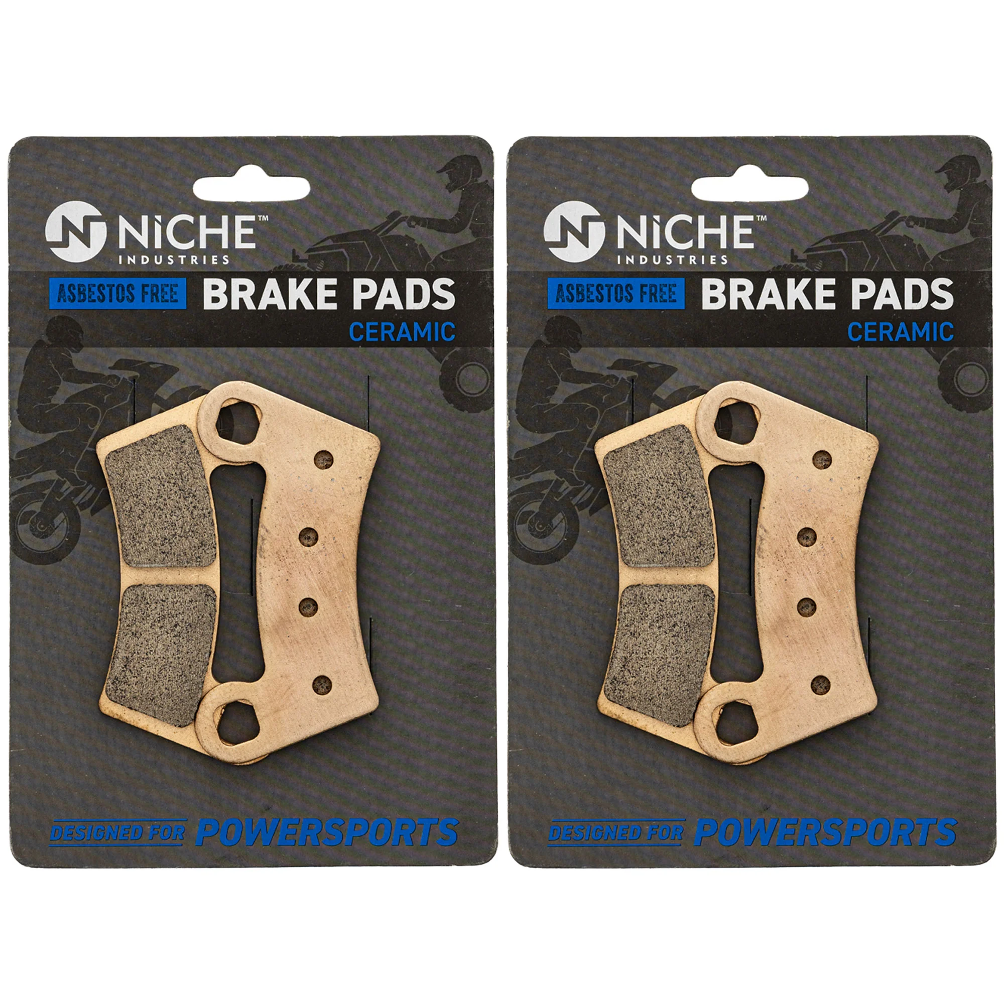 Brake Pad Set For Polaris 2203318 1911197 | 2-PACK - Image 2