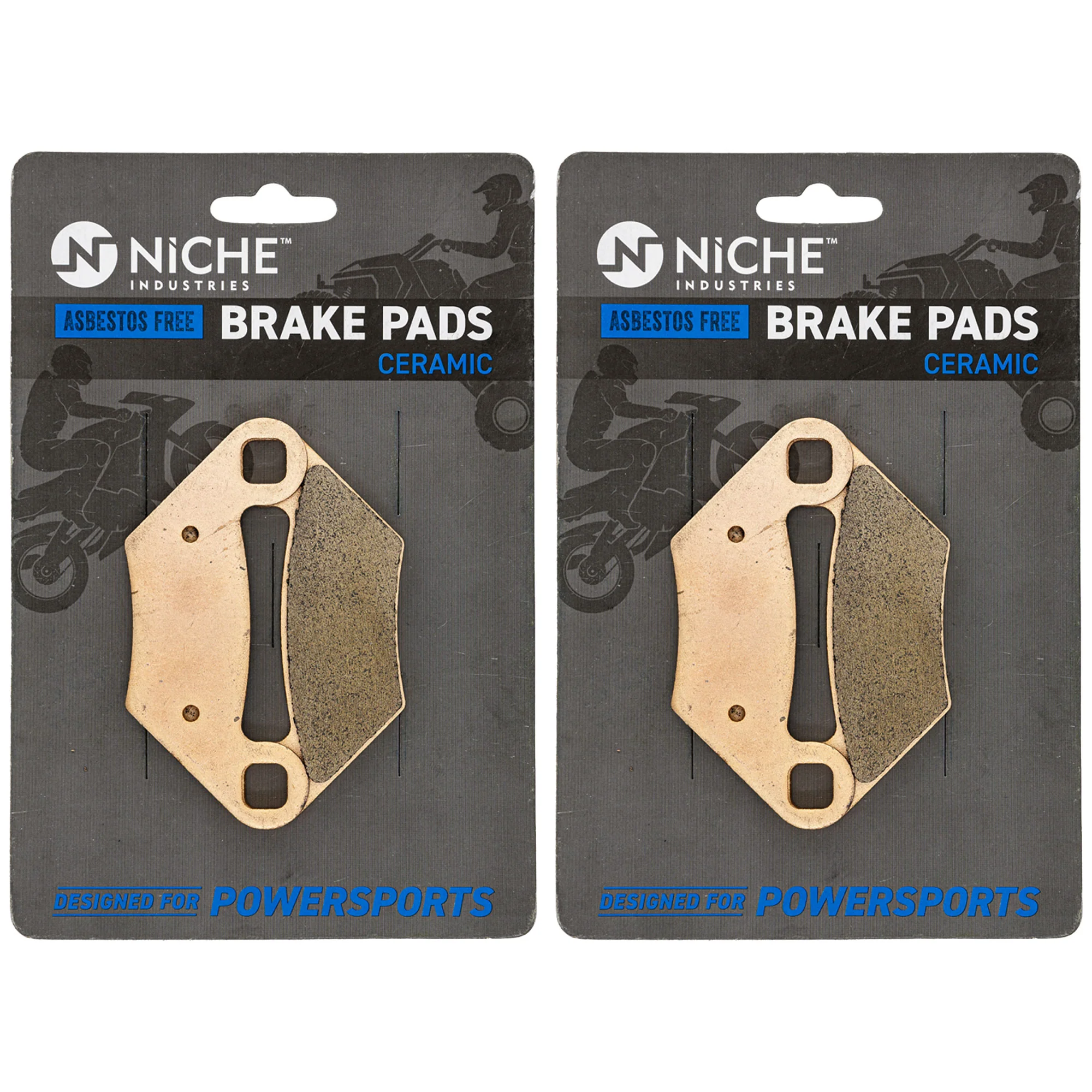 Brake Pad Set For Polaris 1911292 | 2-PACK - Image 2