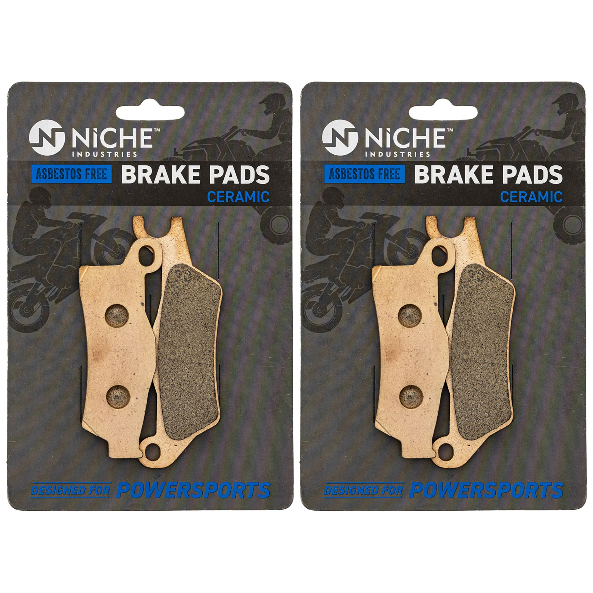 Brake Pad Set For Can-Am Bombardier 705601015 705600398 | 2-PACK - Image 2