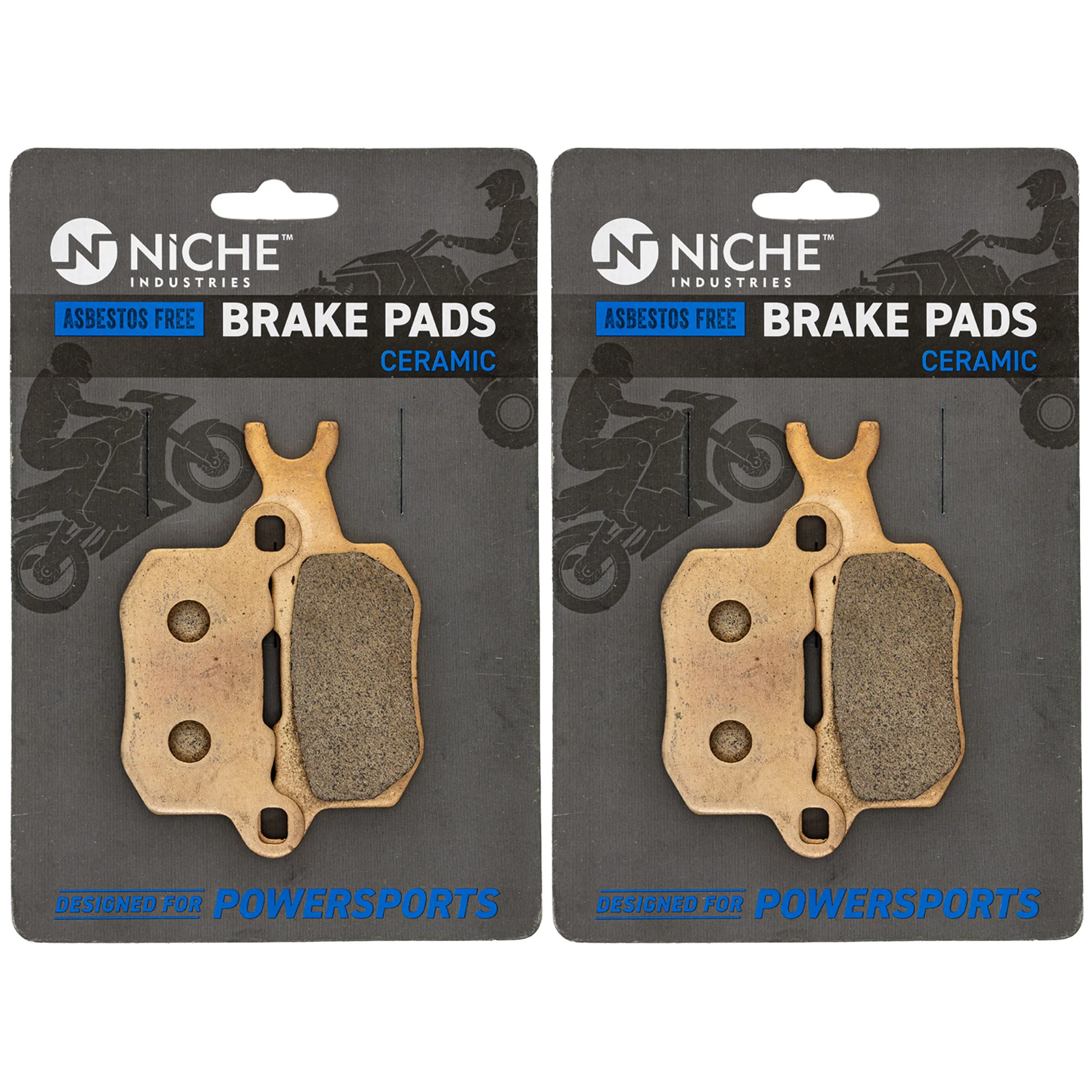 Brake Pad Set For Can-Am 715900381 | 2-PACK - Image 2