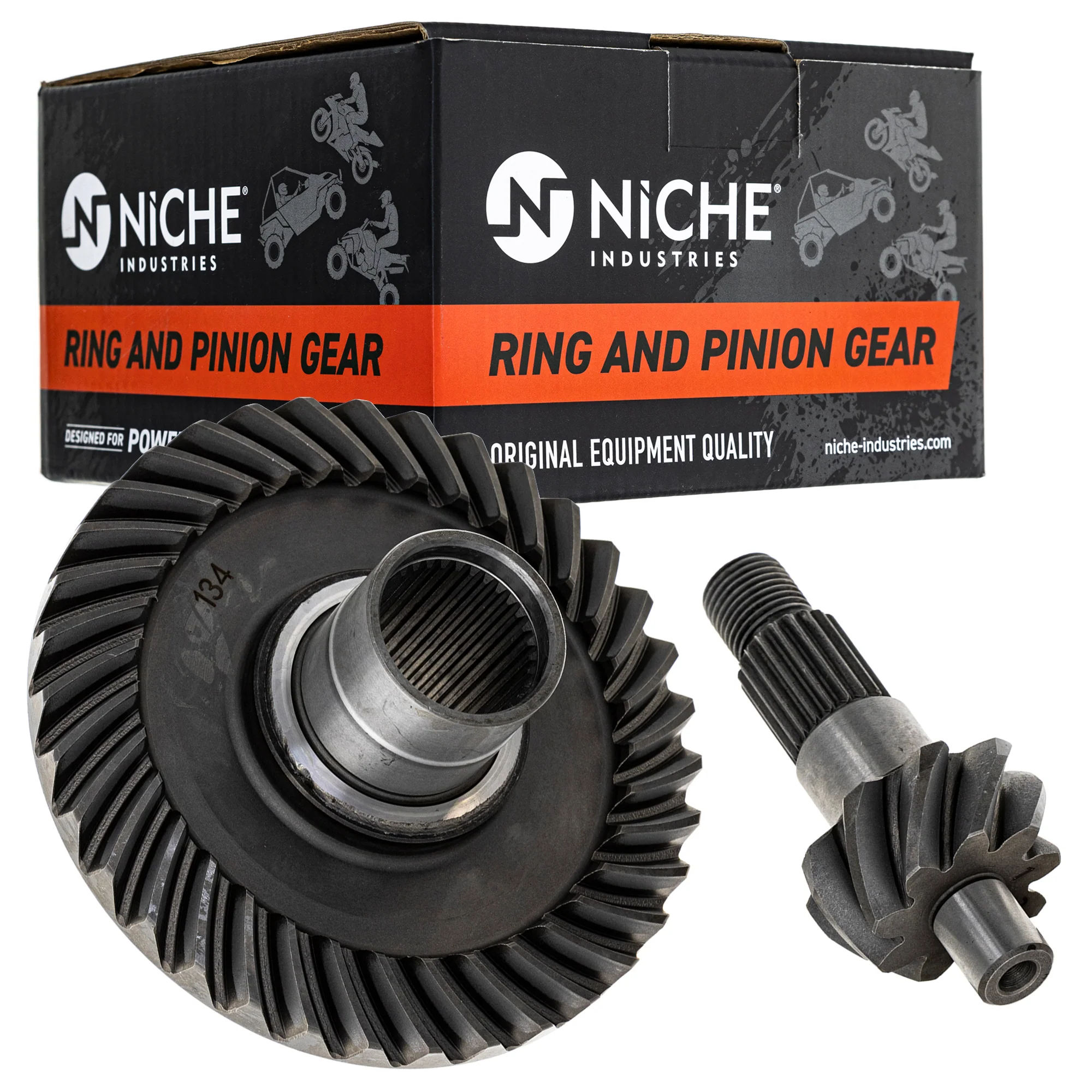 Rear Differential Ring And Pinion Gear For Honda 41310-HM5-A10 41310-HC5-305 41310-HC4-300 - Image 4