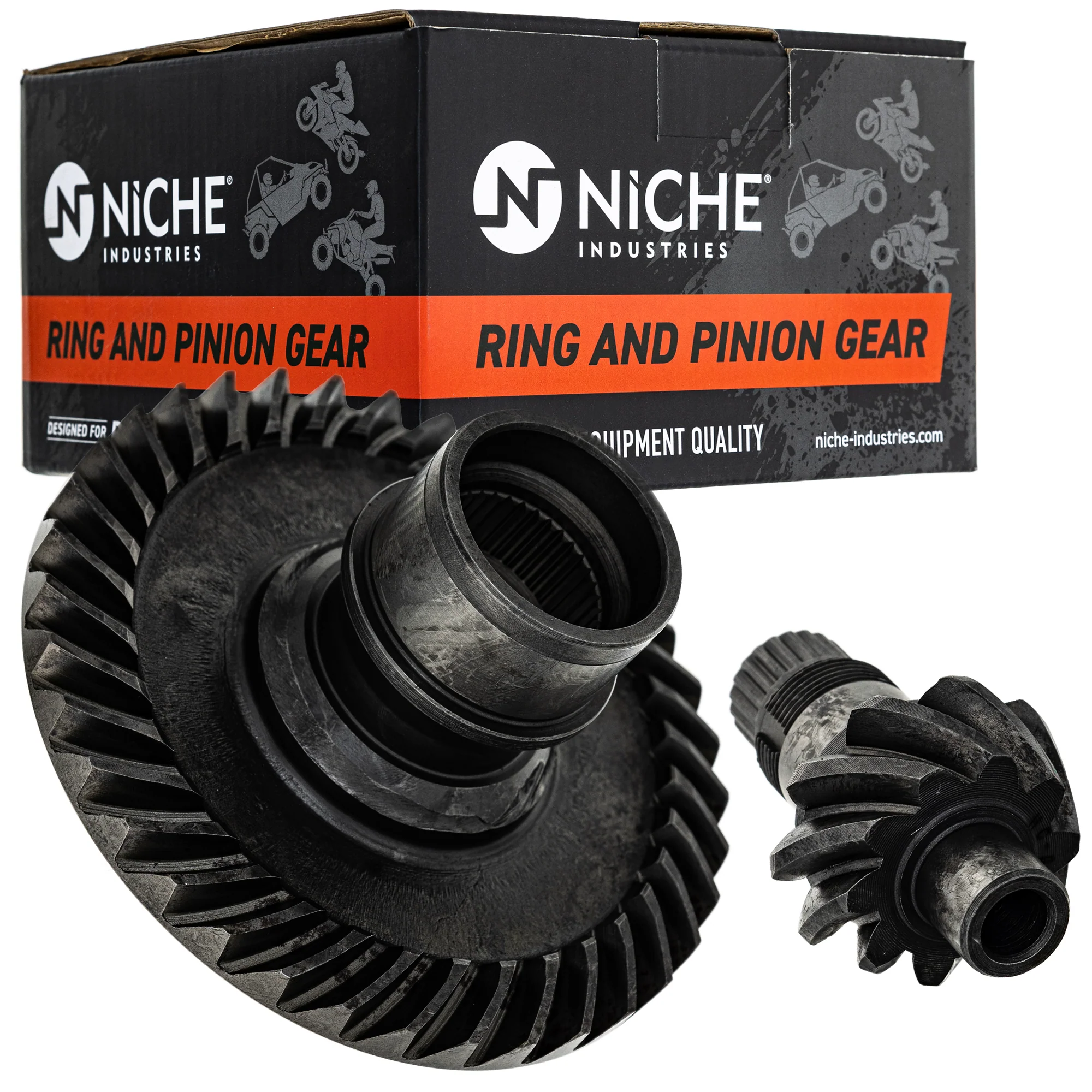 Ring and Pinion Set For Yamaha 1CT-G61A0-01-00 1CT-G61A0-00-00 - Image 5
