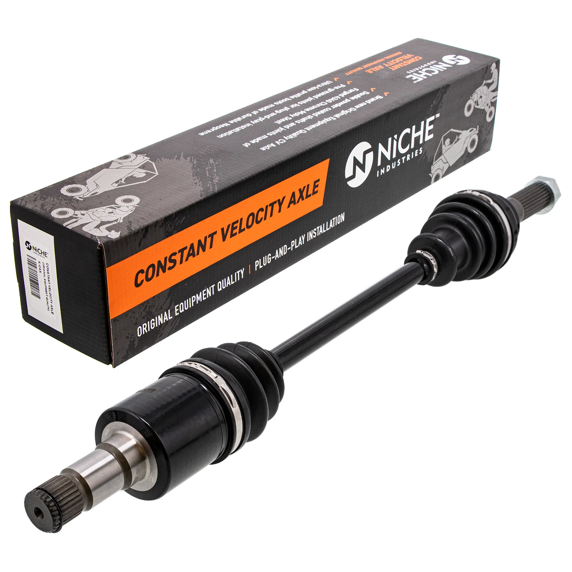 Front & Rear CV Axle Kit For Polaris MK1000911 - Image 4