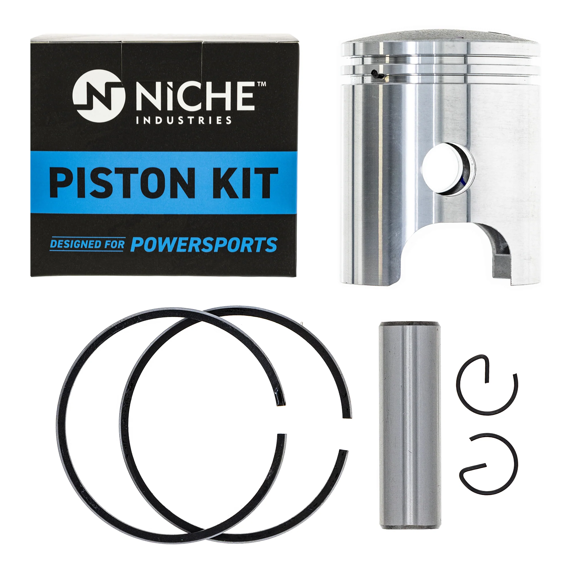 Cylinder Head Piston Gasket Stud Spark Plug Kit For Yamaha MK1000924 - Image 6