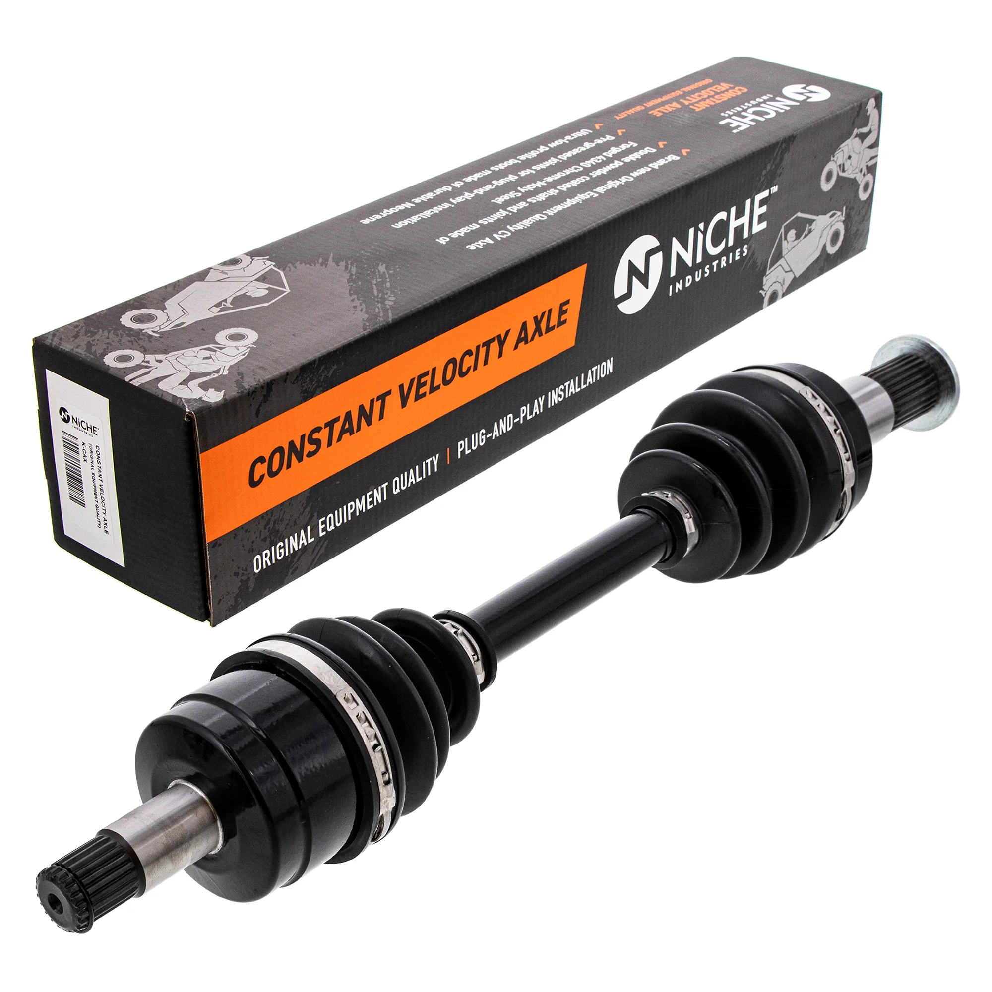 High Strength Front CV Axle Set For Yamaha MK1000994 - Image 2