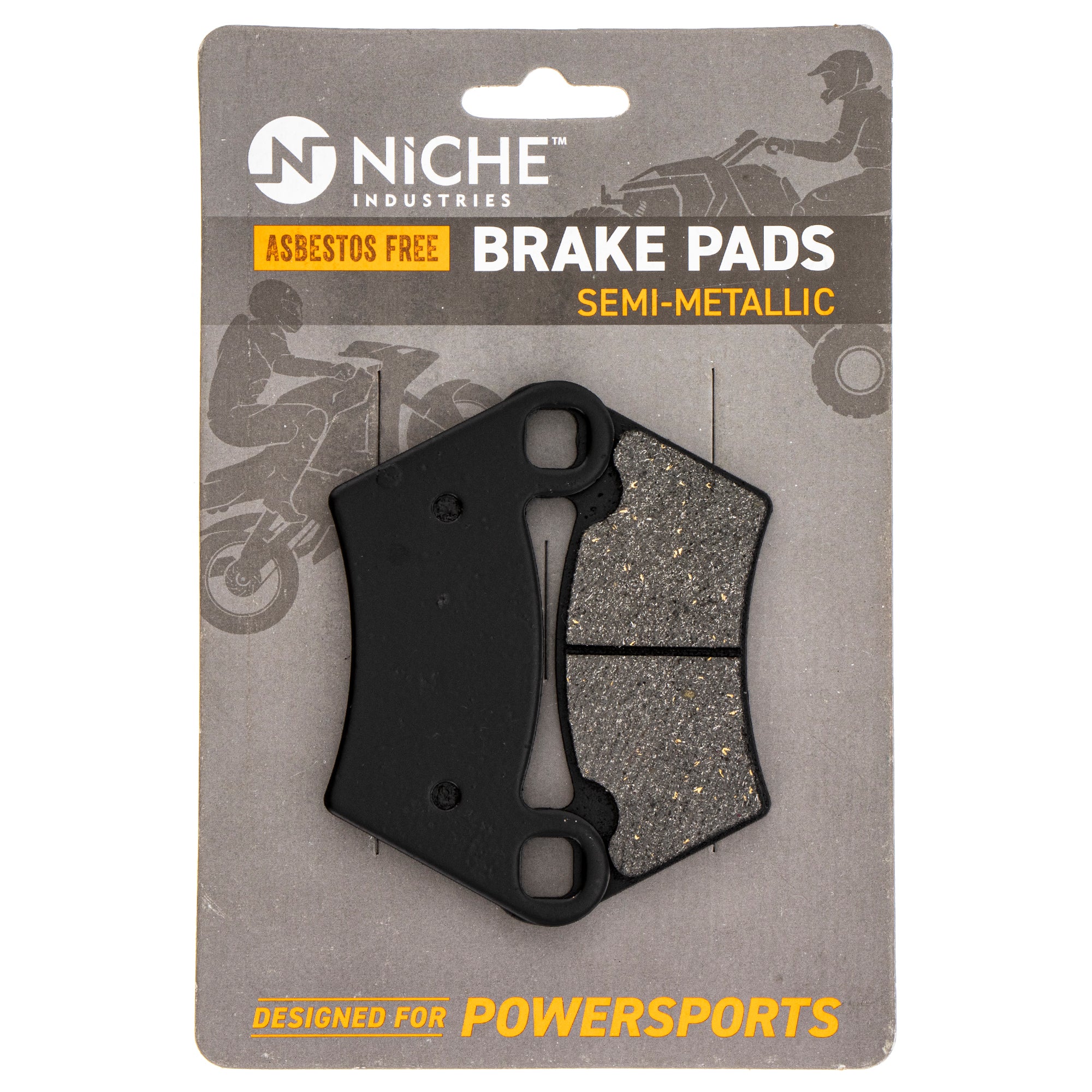 Front Left Brake Caliper Pads Bracket For Polaris MK1001016 - Image 3