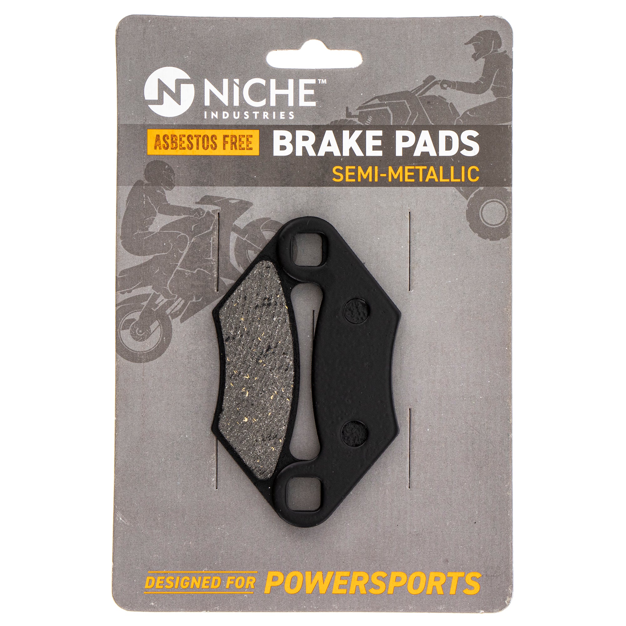 Front Left Brake Caliper Pads Bracket For Polaris MK1001030 - Image 3