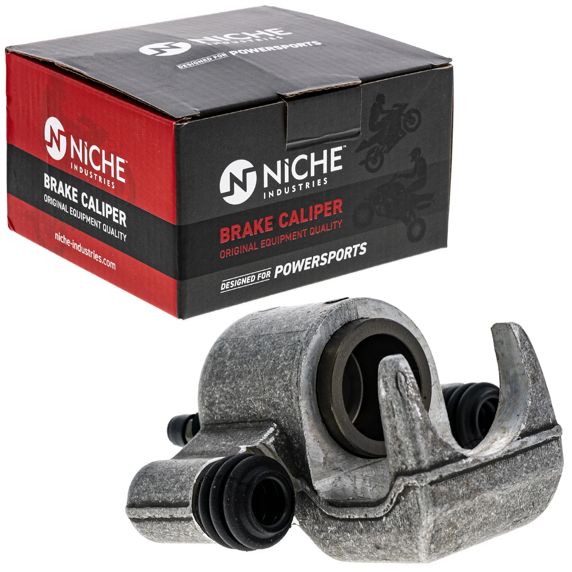 Front Left Brake Caliper Pads Bracket For Polaris MK1001033 - Image 4