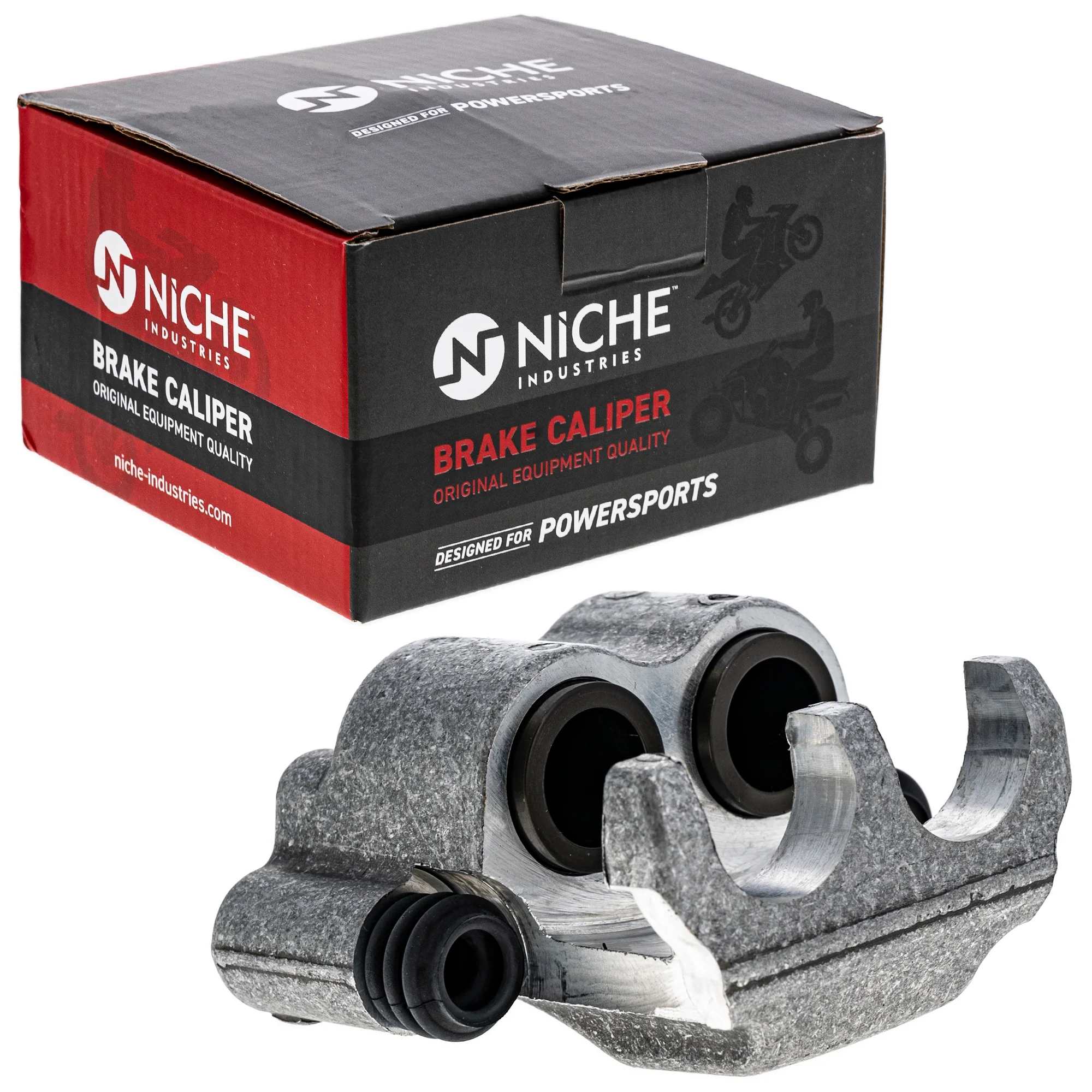 Rear Left Brake Caliper Pads Bracket For Polaris MK1001068 - Image 4