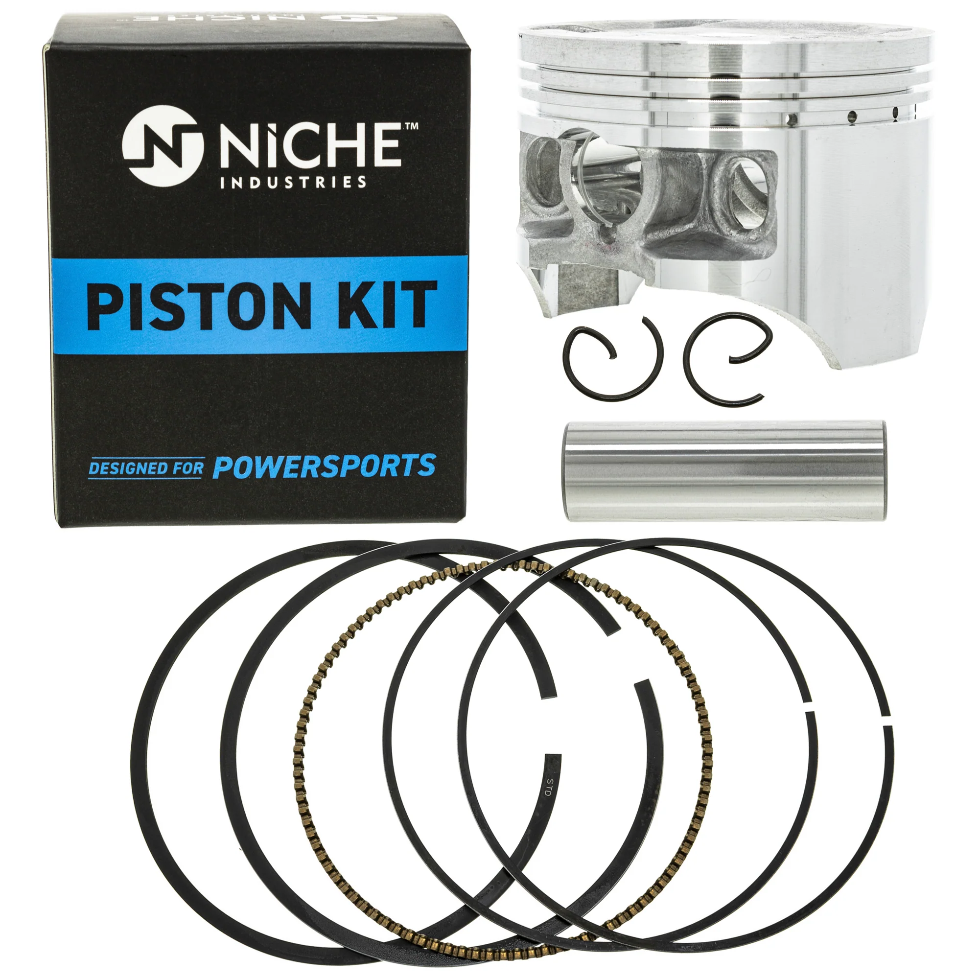 Bore Gasket Piston Spark Plug Kit For Honda MK1001161 - Image 6