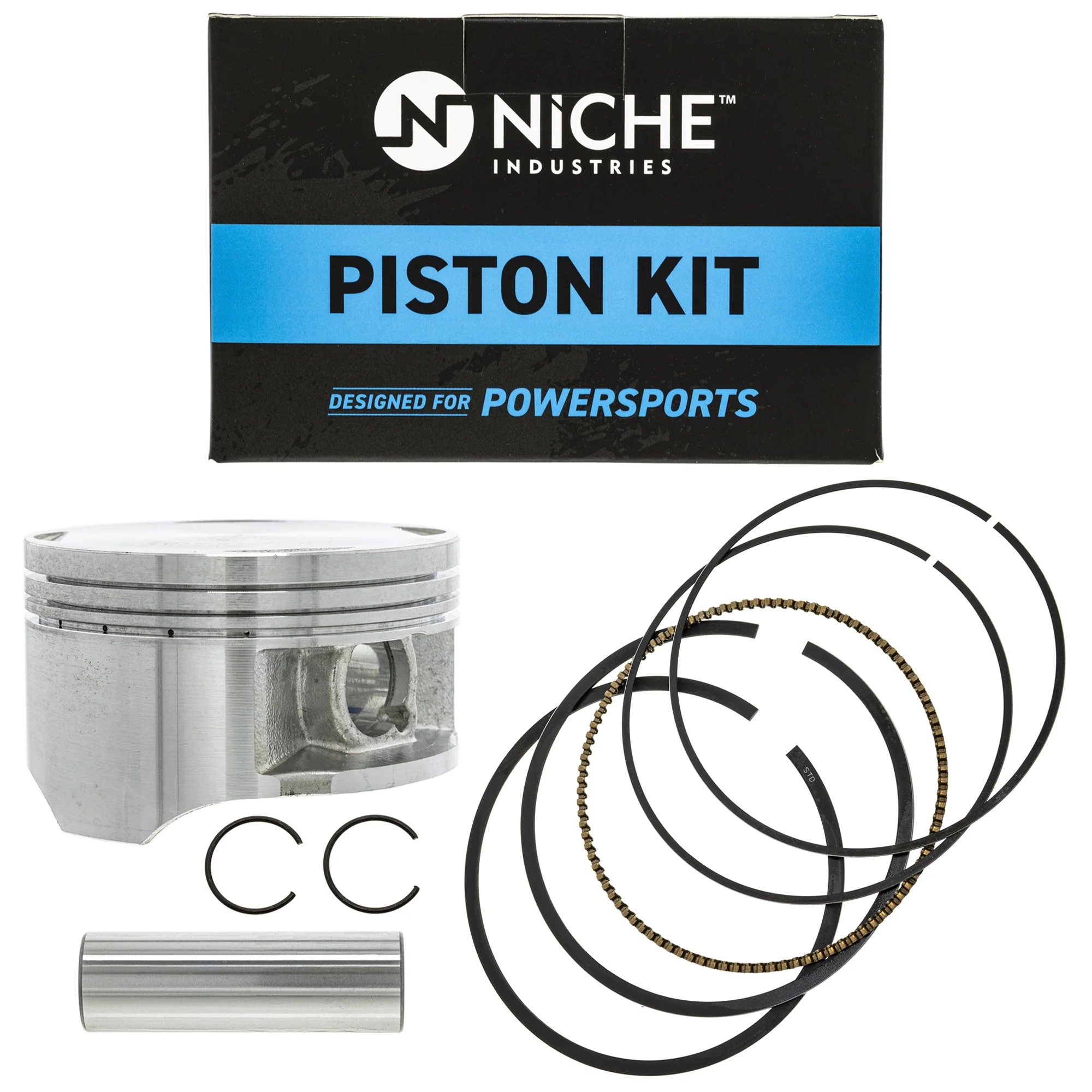 Cylinder Head Piston Gasket Spark Plug Kit For Honda MK1001165 - Image 6