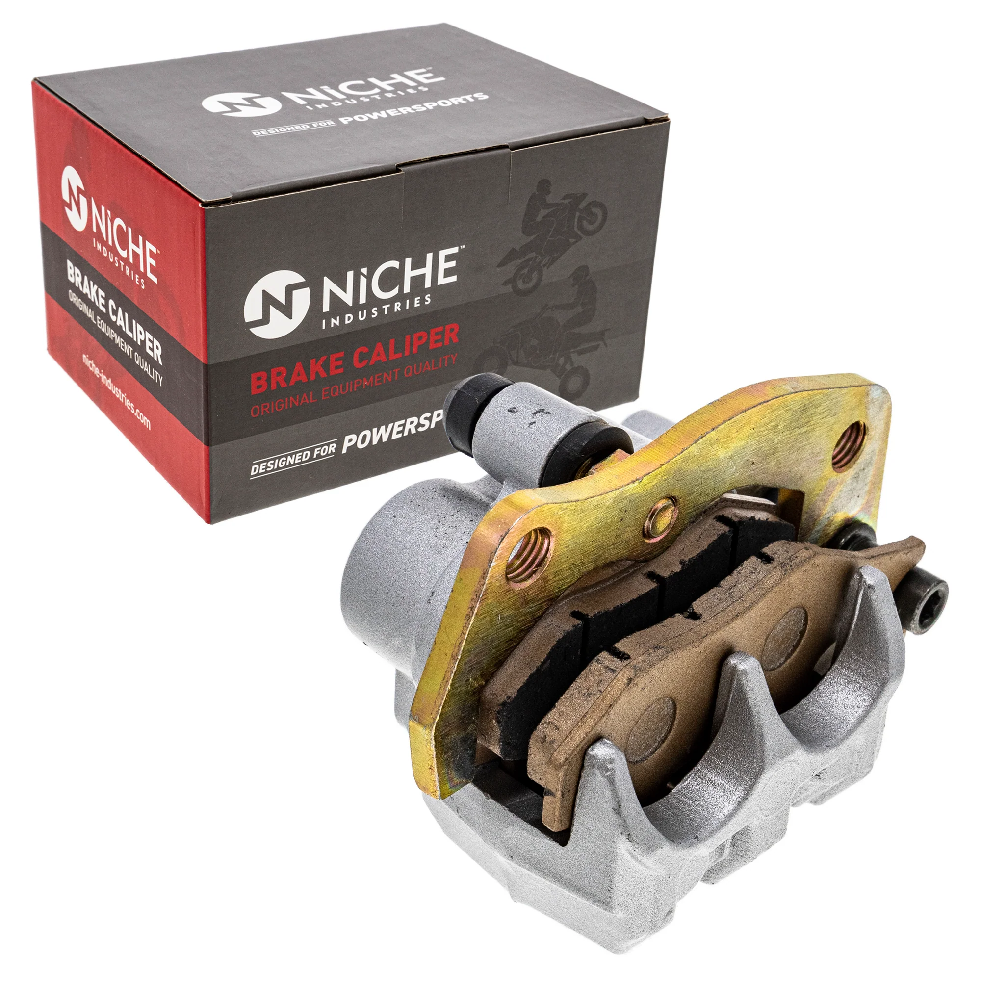 Front Brake Calipers & Pads Set For Yamaha MK1001233 - Image 2