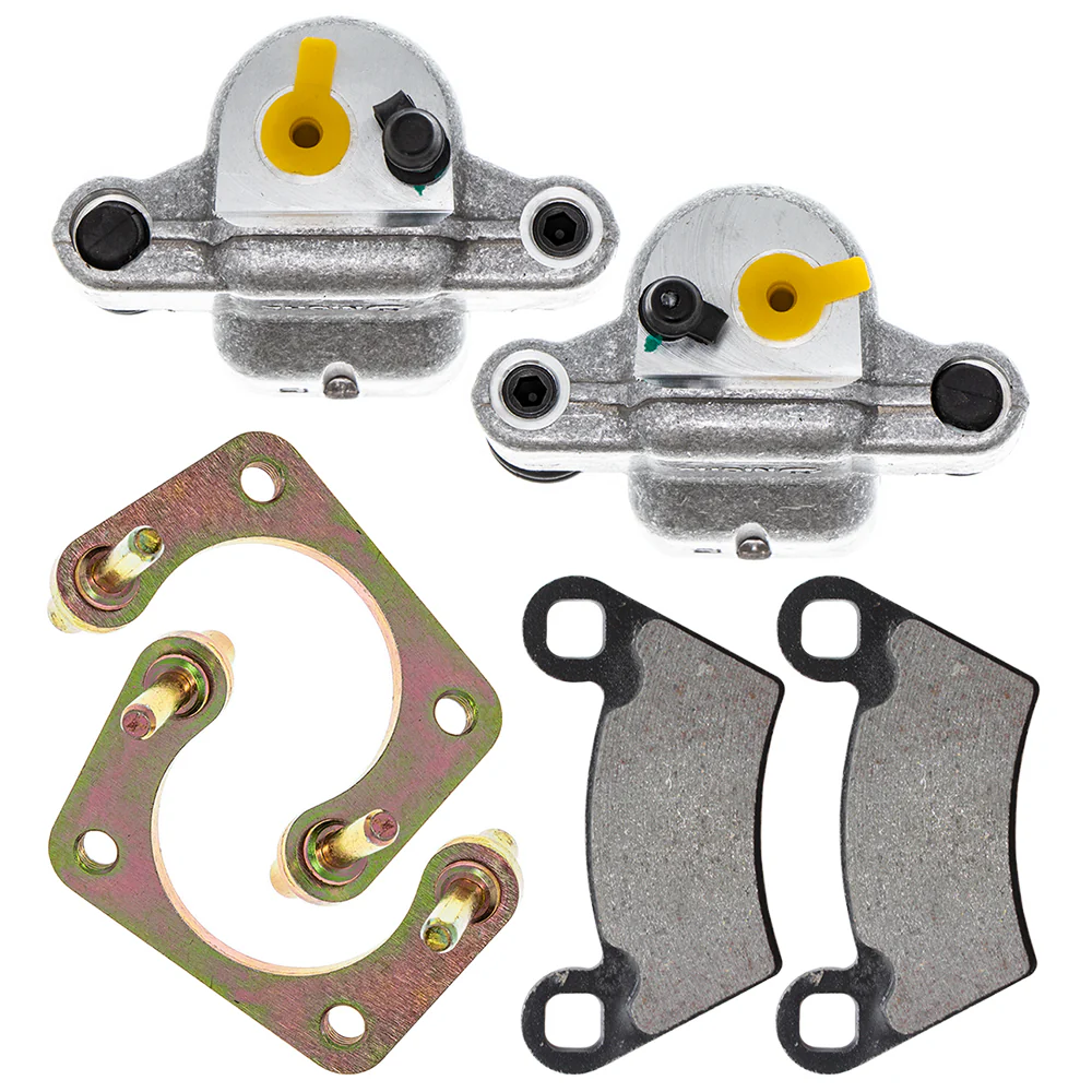 Rear Brake Calipers & Pads Set For Polaris MK1001273
