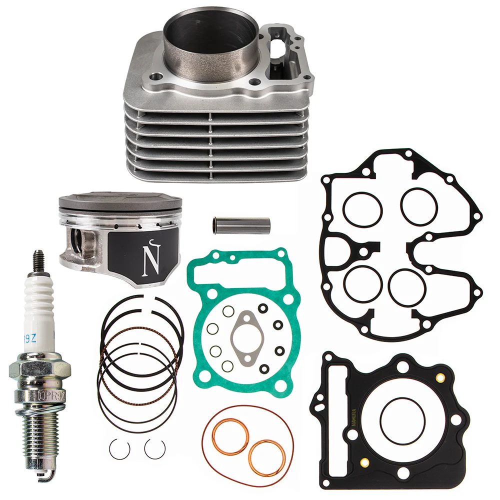 Cylinder Piston Gasket Spark Plug Kit For Honda MK1001346
