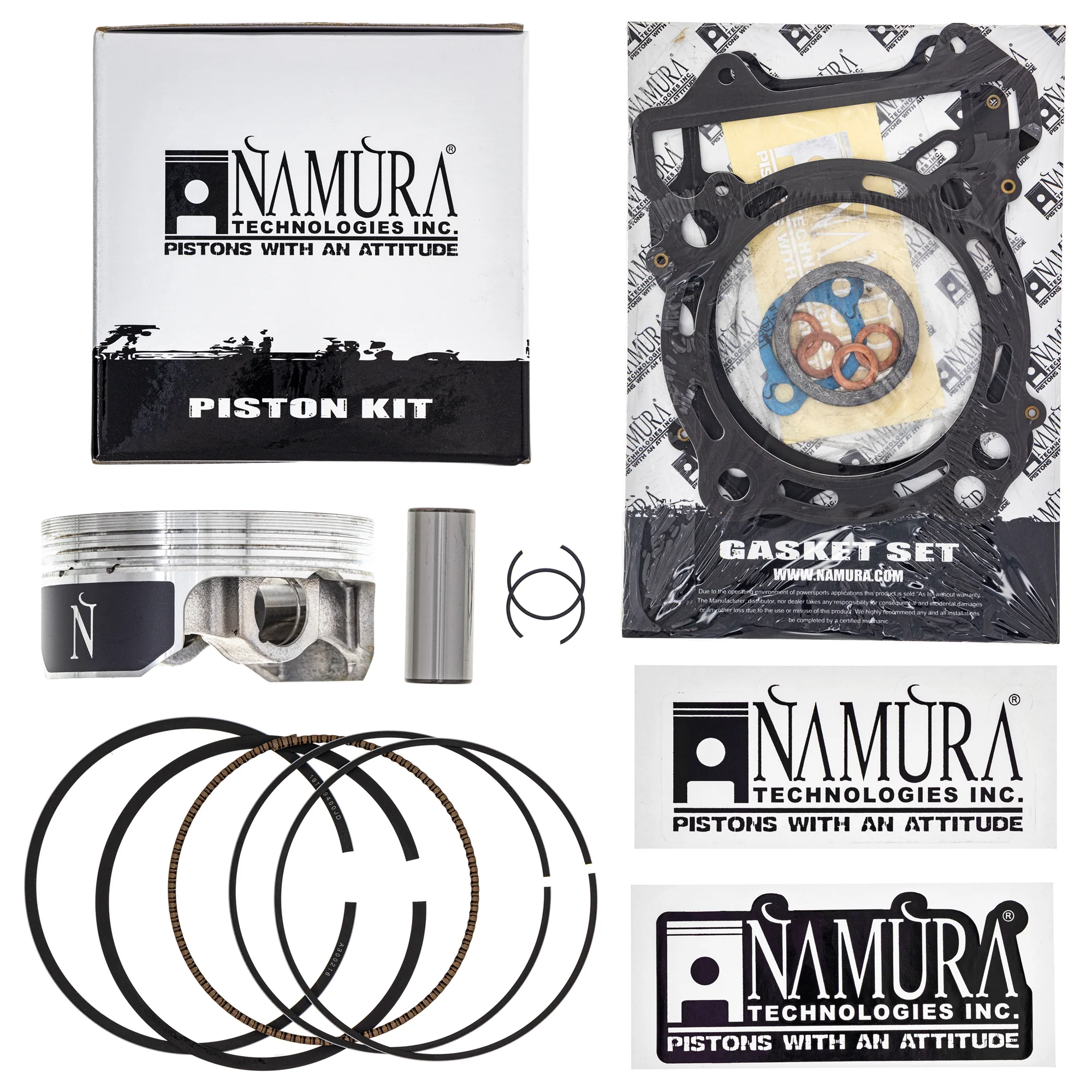 Big Bore Cylinder Piston Gasket Kit For Suzuki Arctic Cat Kawasaki MK1001353 - Image 5