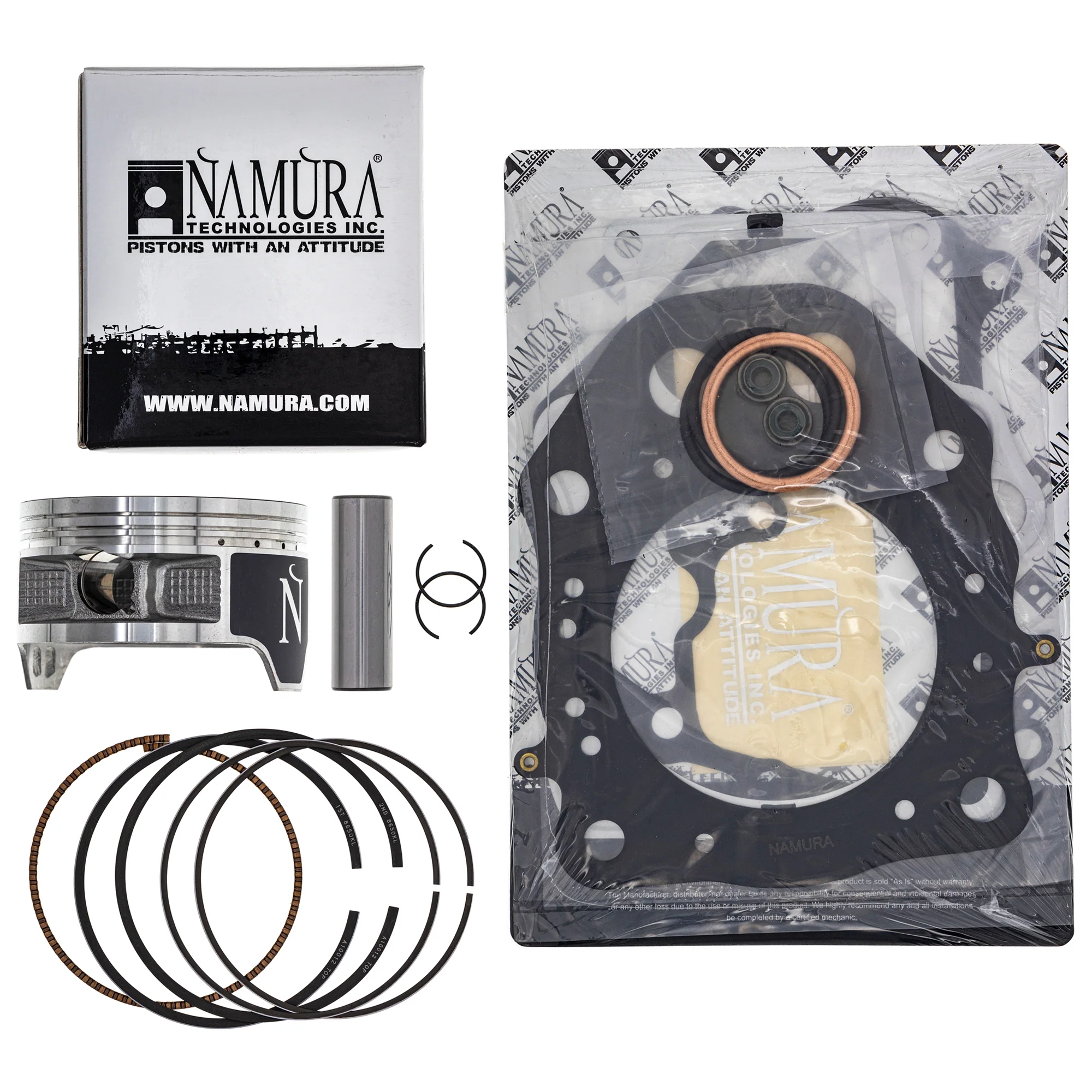 Cylinder Piston Gasket Kit For Honda MK1001374 - Image 5