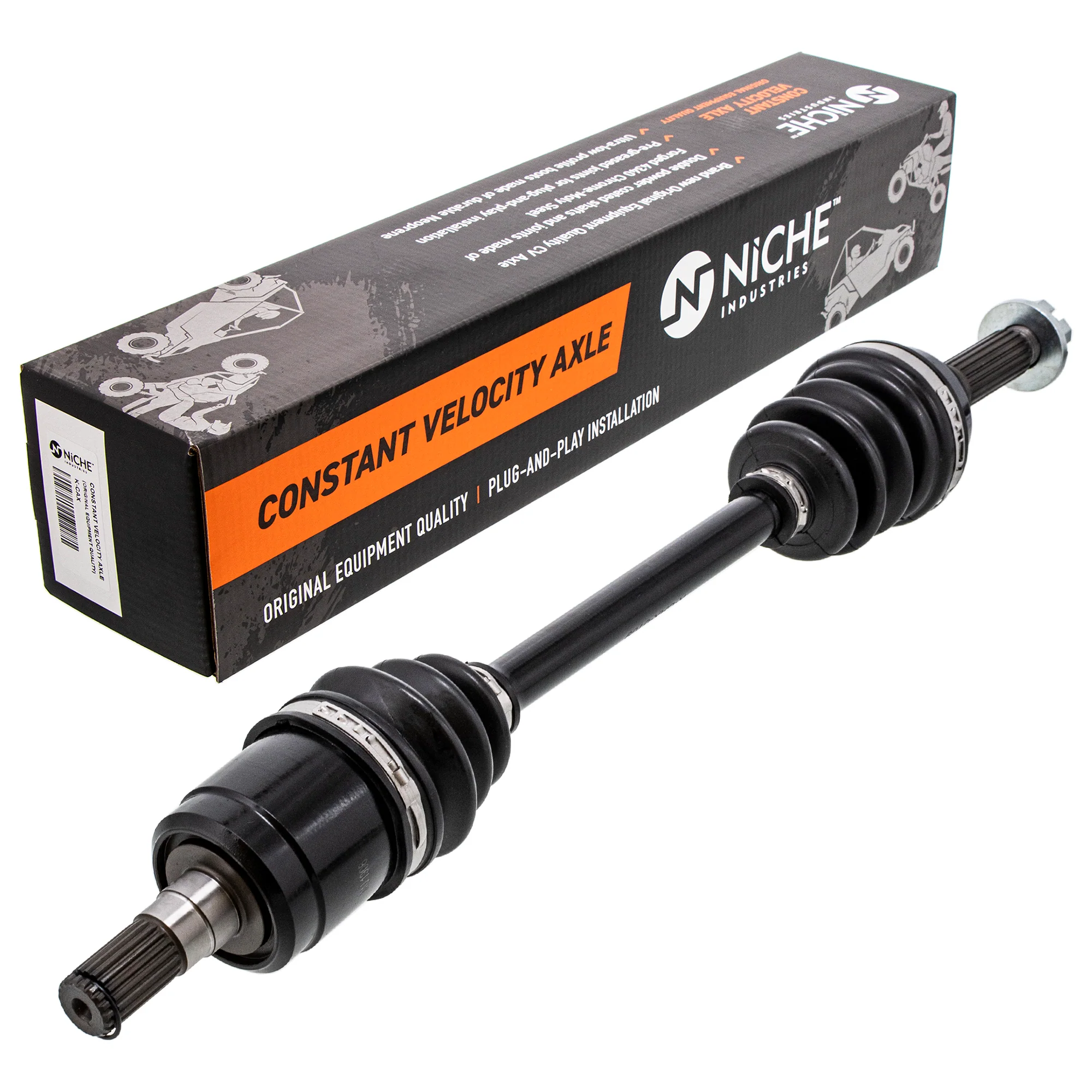 Front CV Axle Drive Shaft Set For Suzuki MK1001377 - Image 3