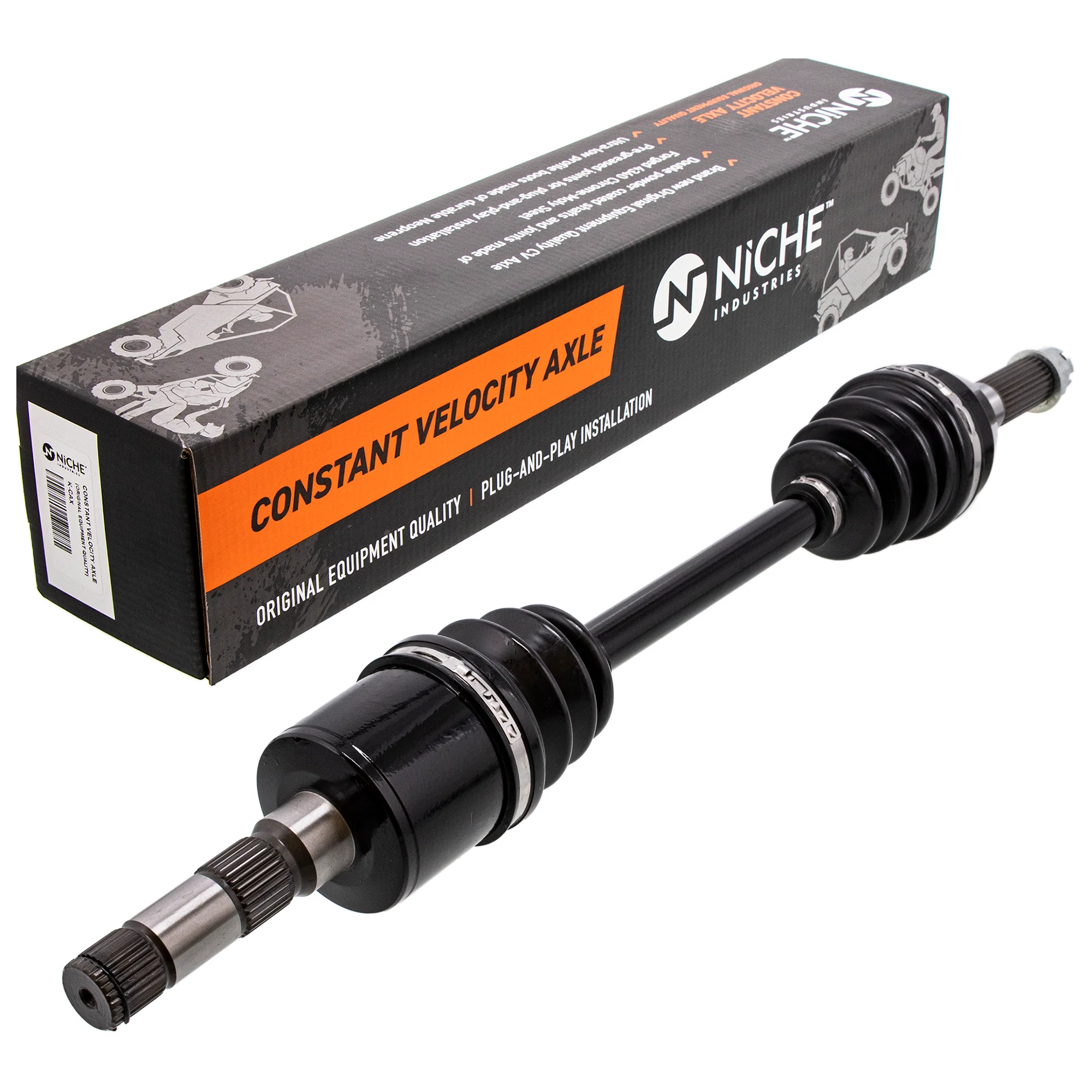 CV Axle Drive Shaft Set (Front & Rear) For Polaris MK1001431 - Image 2