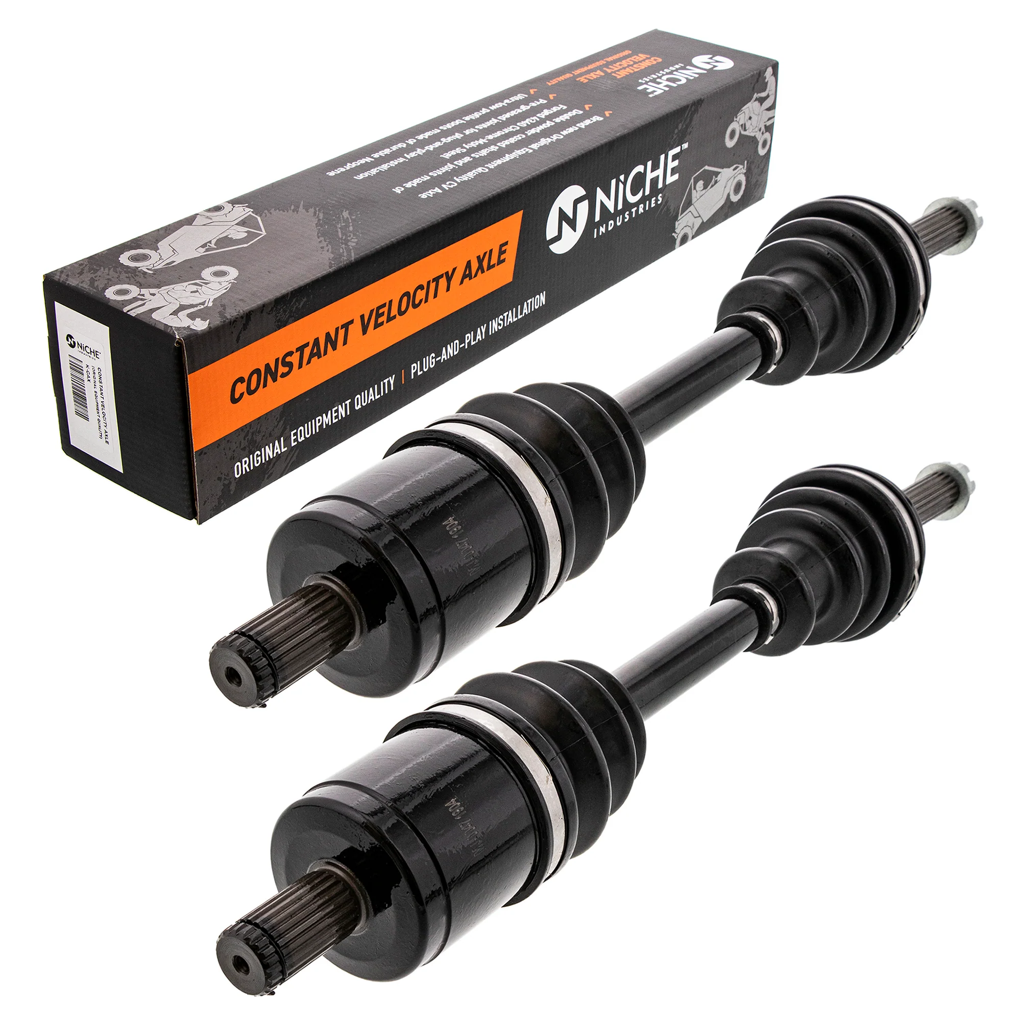 CV Axle Drive Shaft Set (Front & Rear) For Polaris MK1001441 - Image 3